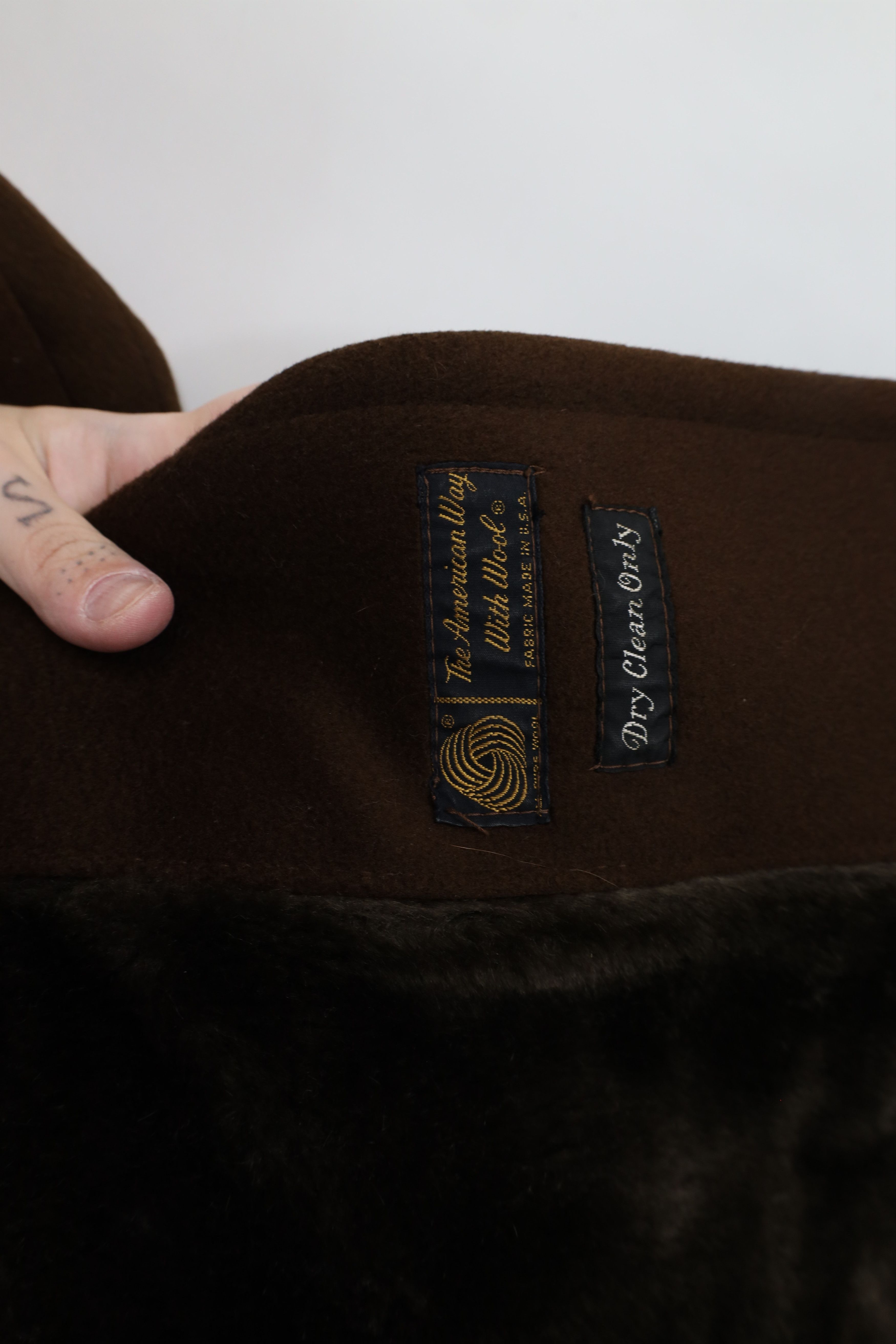 Vintage Vintage 60s 70s Streetwear Heavyweight Wool Overcoat USA Size US S / EU 44-46 / 1 - 12 Thumbnail