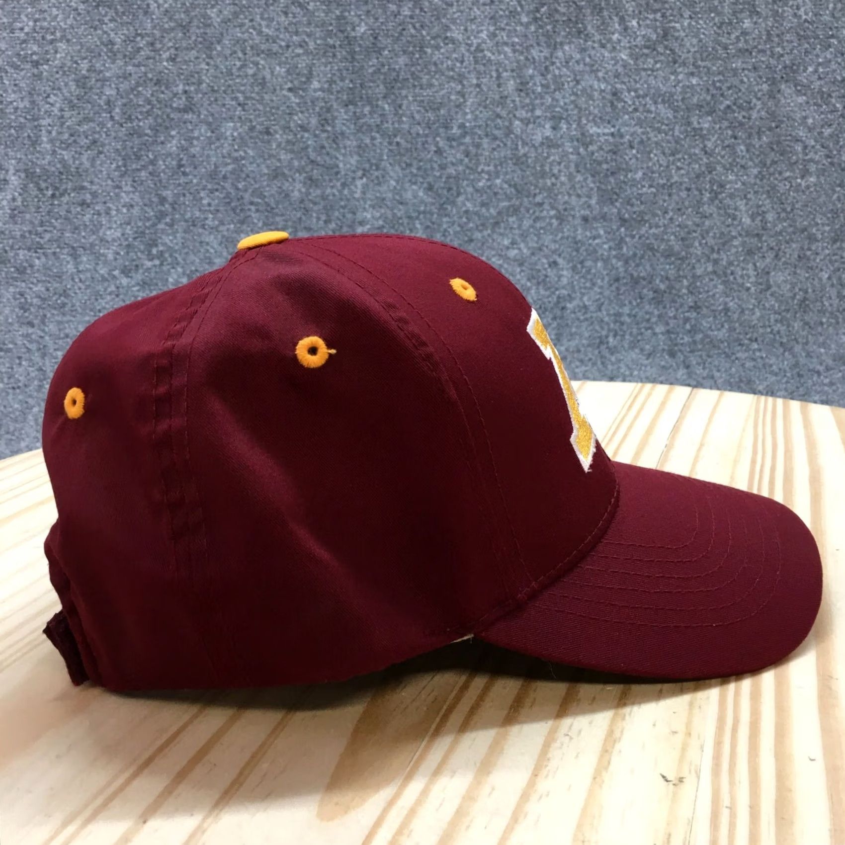 Logo 7 Minnesota Gophers Headwear Baseball Cap Mens Red OS Embroidered Logo Size ONE SIZE - 5 Thumbnail