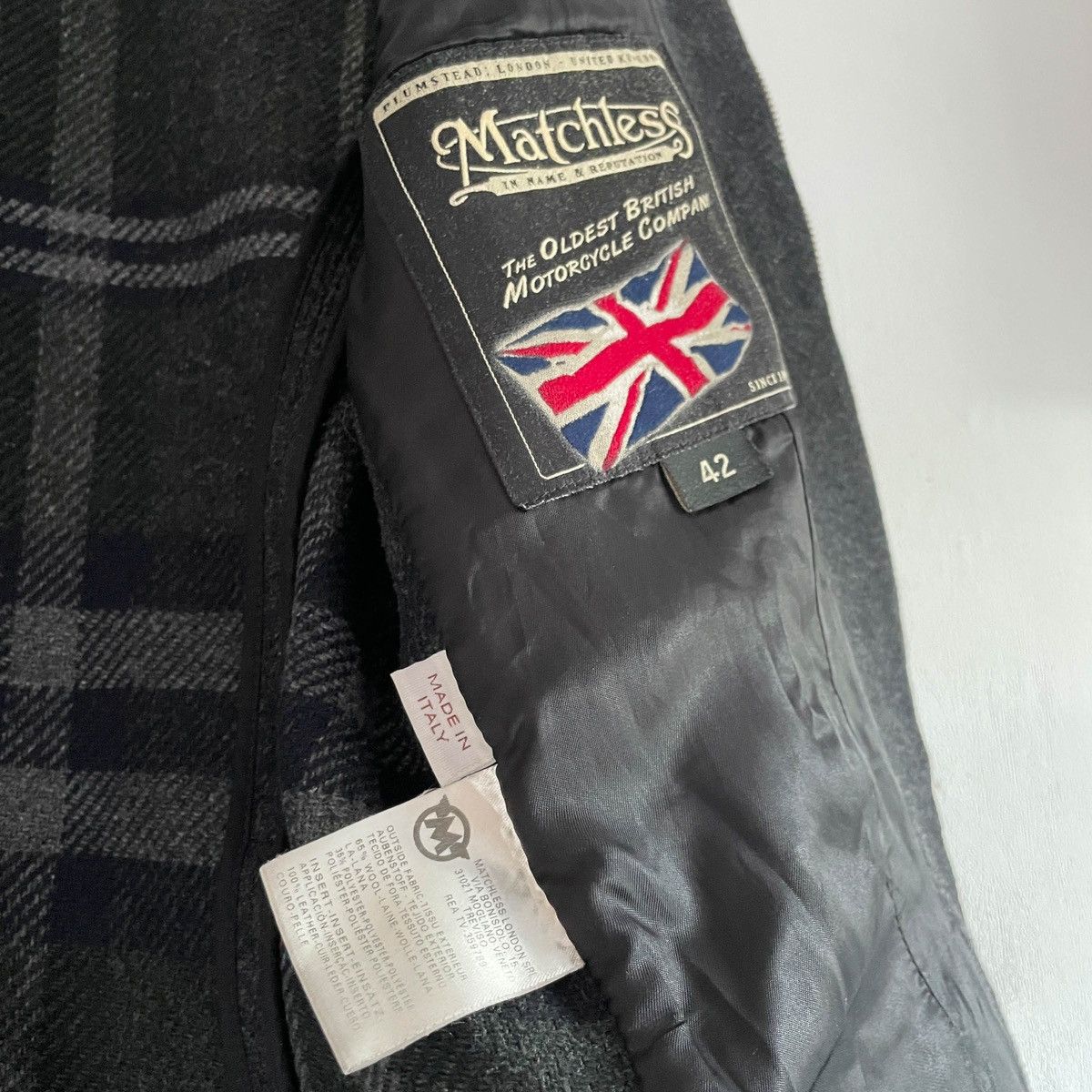 Matchless Matchless Vintage Rider Leather Belted Jacket Size M / US 6-8 / IT 42-44 - 13 Thumbnail