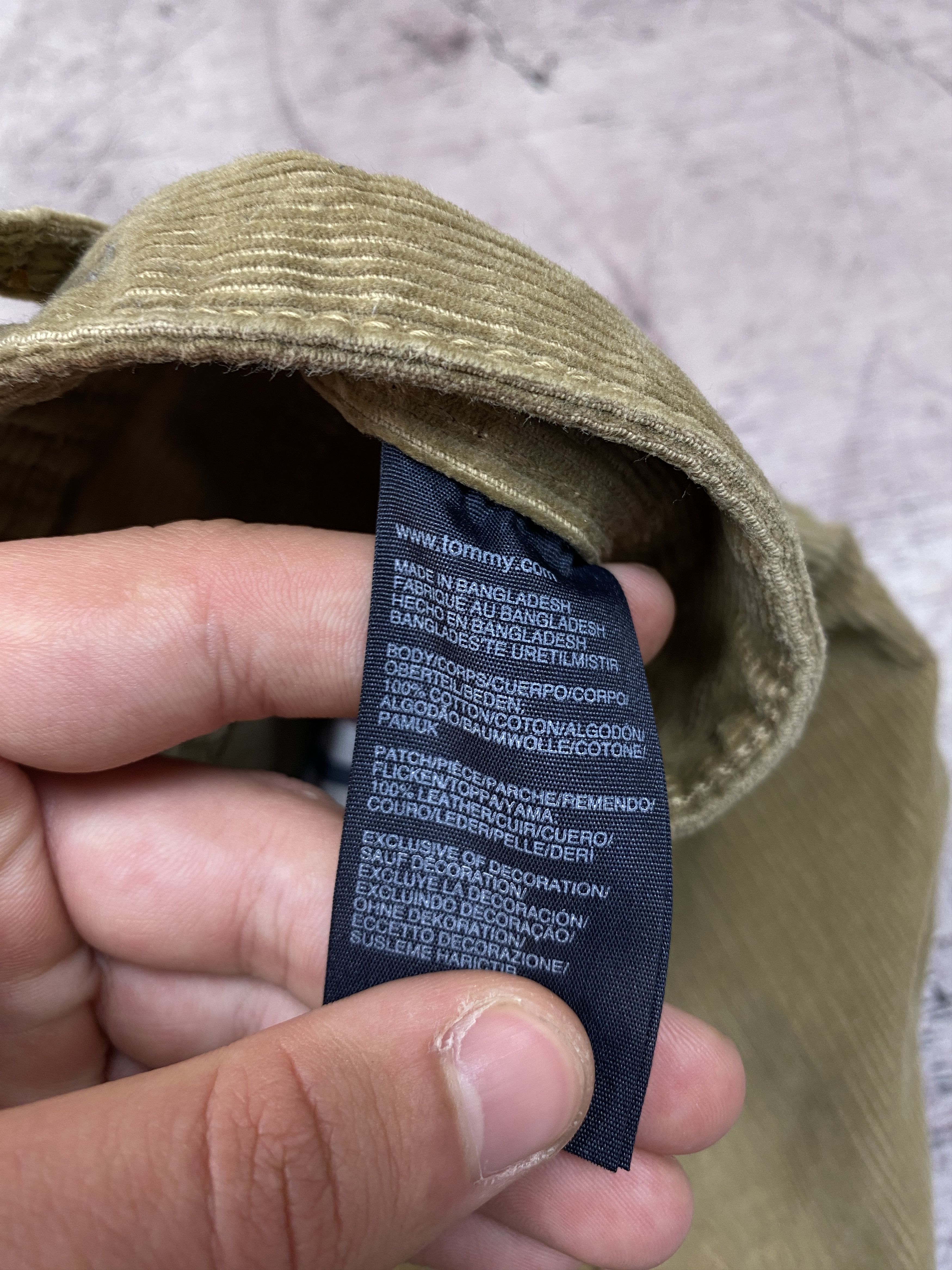 Tommy Hilfiger × Vintage Tommy Hilfiger Vintage Mens Corduroy Chino Pants Size US 36 / EU 52 - 7 Thumbnail
