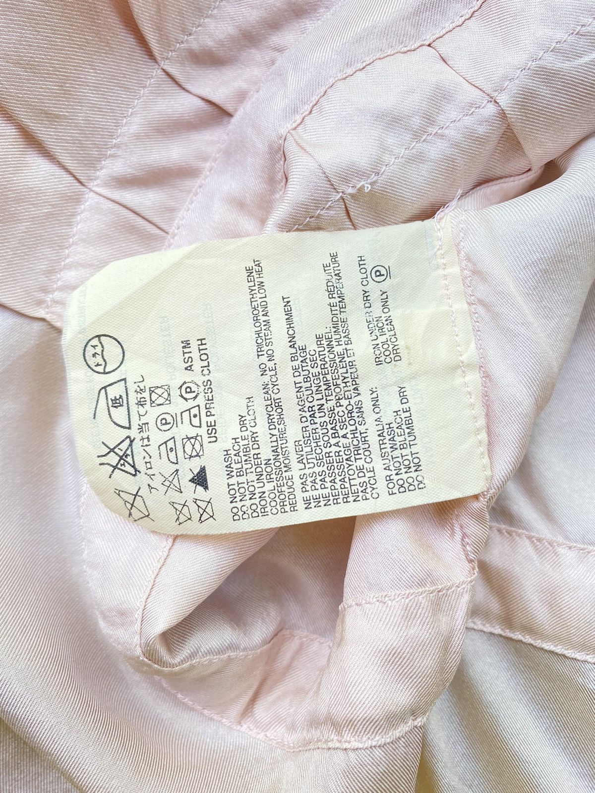 Prada Prada pink silk blouse Size ONE SIZE - 6 Thumbnail