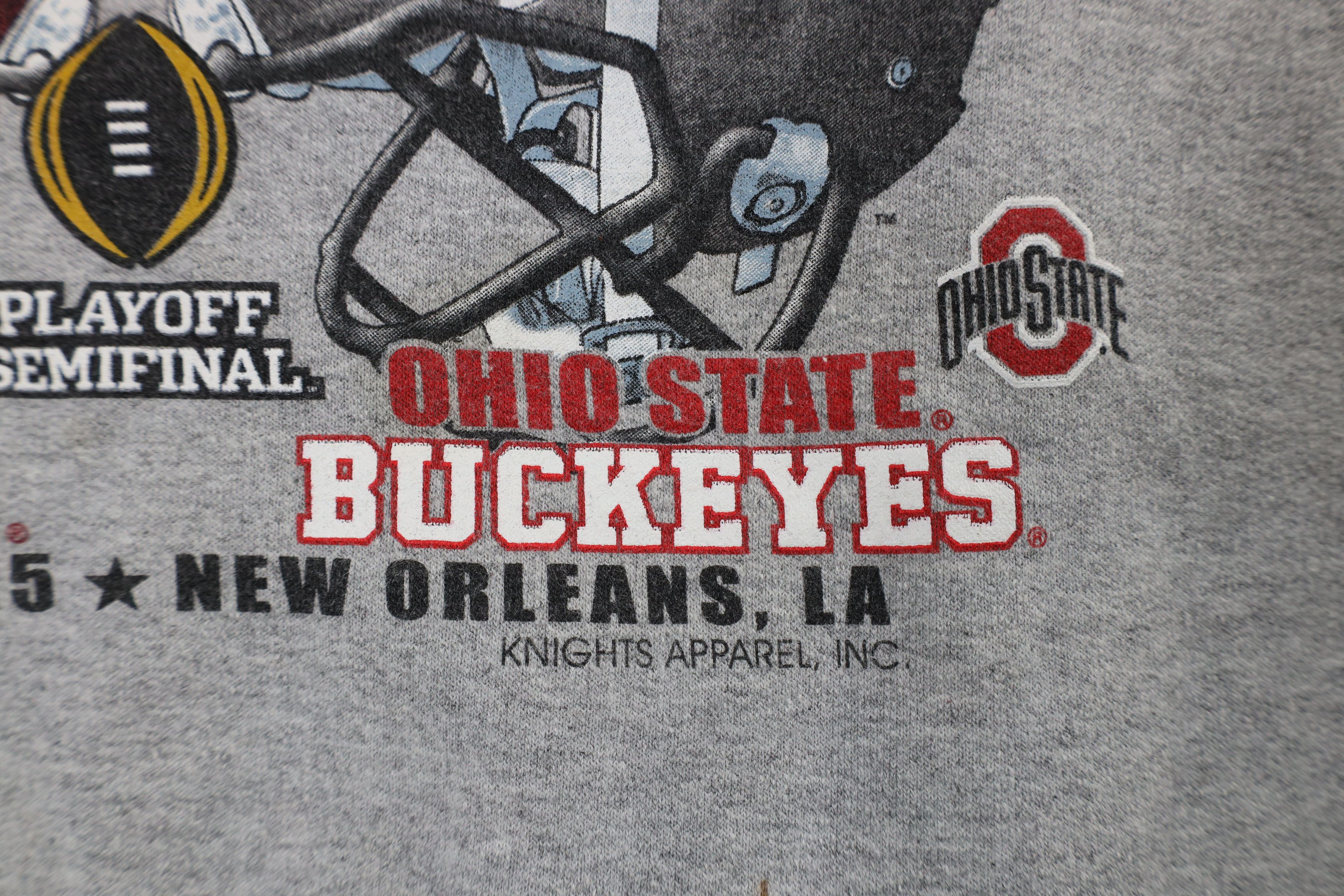 Vintage Vintage Alabama vs Ohio State University Football Hoodie Size US XXL / EU 58 / 5 - 7 Thumbnail