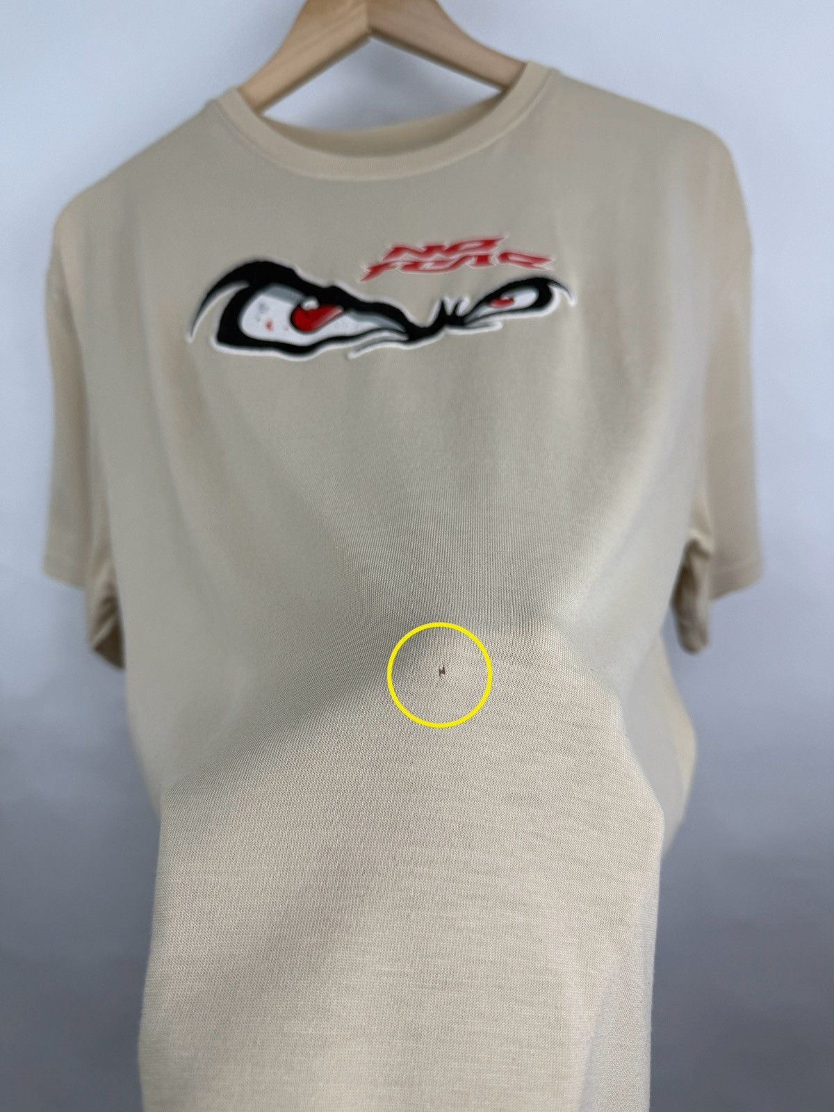 No Fear 🇺🇸💀 Vintage 90s No Fear Big Eyes Y2K T-Shirt Rare Retro Hype Size US M / EU 48-50 / 2 - 9 Thumbnail