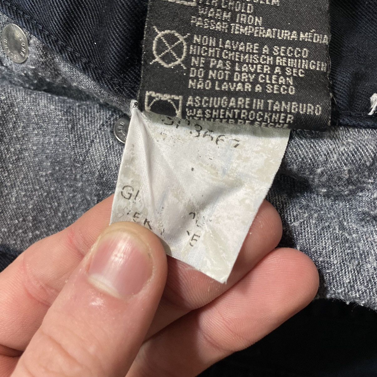 Stone Island Vintage Stone Island Jeans denim Size US 36 / EU 52 - 14 Thumbnail
