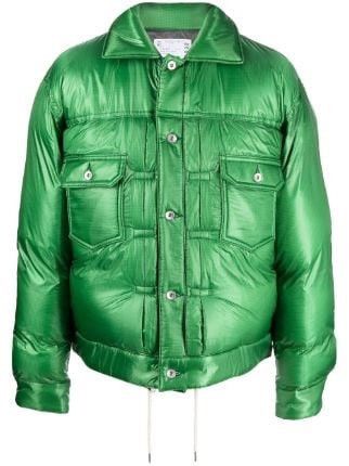 Sacai SACAI AW-22 Rip Stop Padded Jacket | Grailed