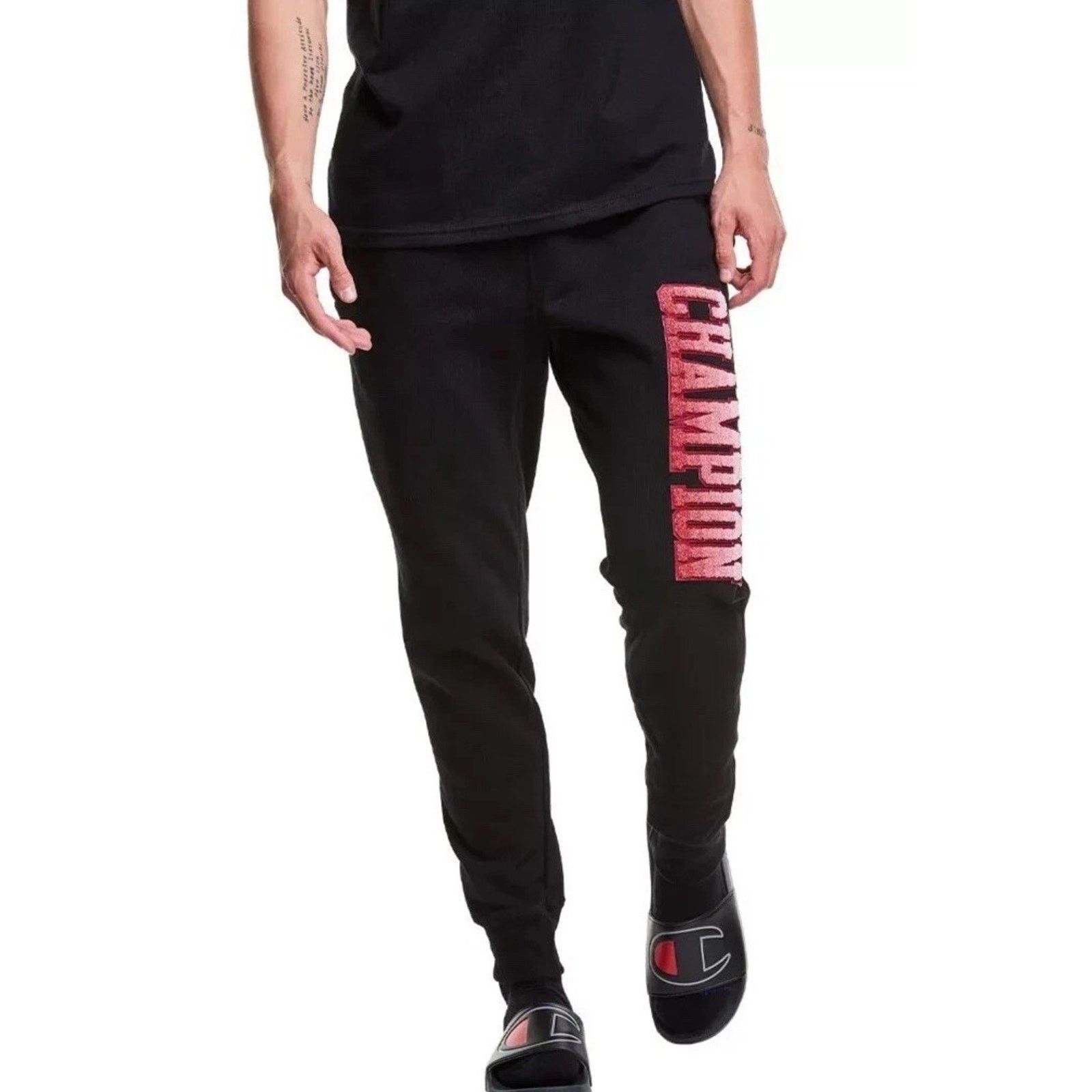 Champion Champion Reverse Weave Letter Patch Spell Out Sweatpants Size US 30 / EU 46 - 1 Thumbnail