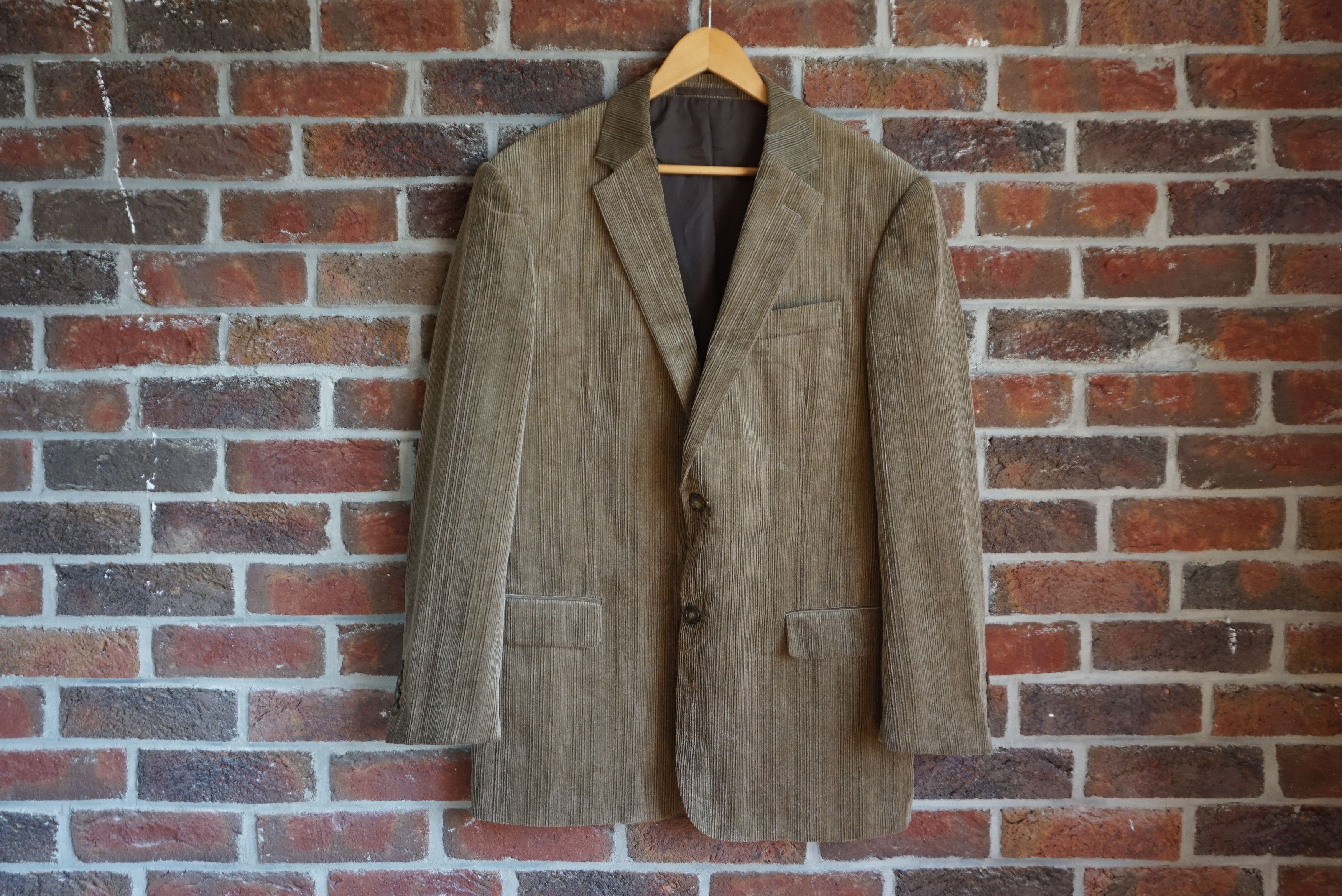 Vintage Rappson L casual jacket 50 UK 40 blazer corduroy cord suit Size 40R - 11 Thumbnail