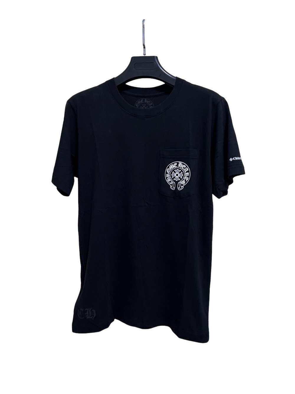 Chrome Hearts Chrome hearts horse shoe logo pocket t shirt | Grailed