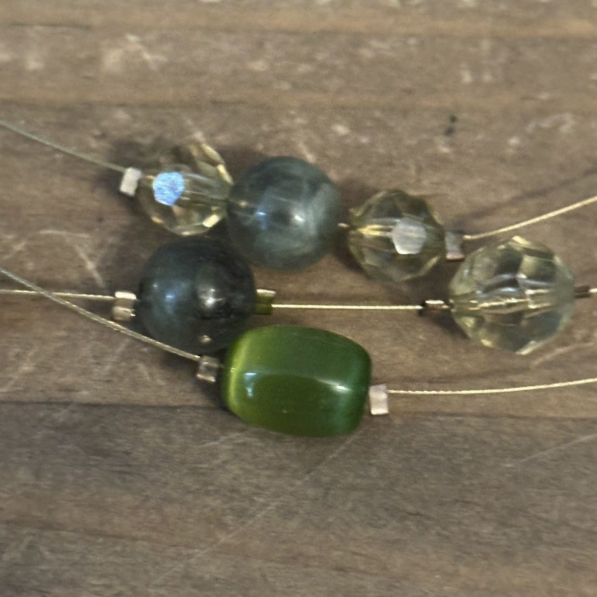 Other Multi strand layered station bead wire necklace Size ONE SIZE - 3 Thumbnail