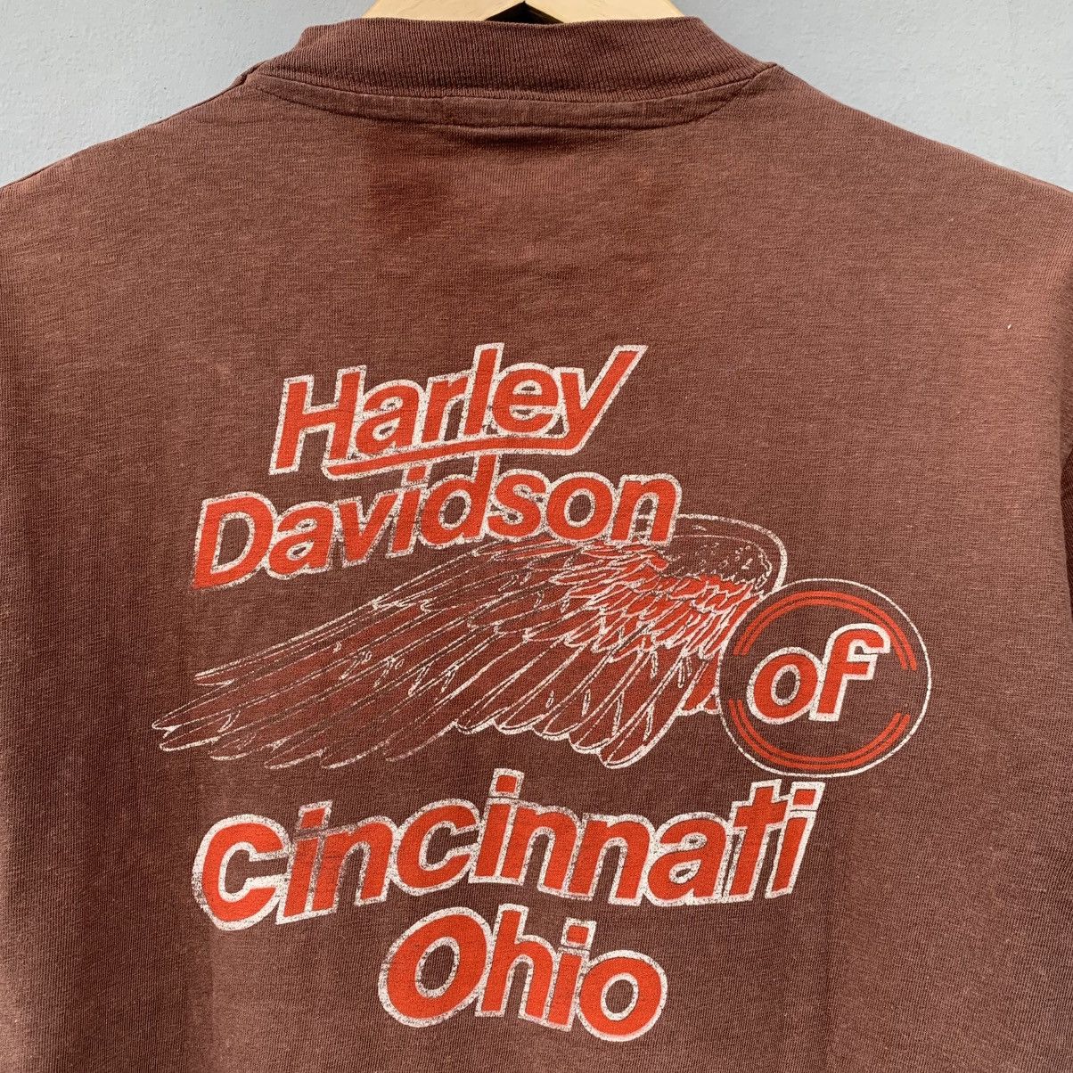 Harley Davidson × Vintage 80s HARLEY DAVIDSON ‘CINCINNATI OHIO’ Size US S / EU 44-46 / 1 - 2 Thumbnail