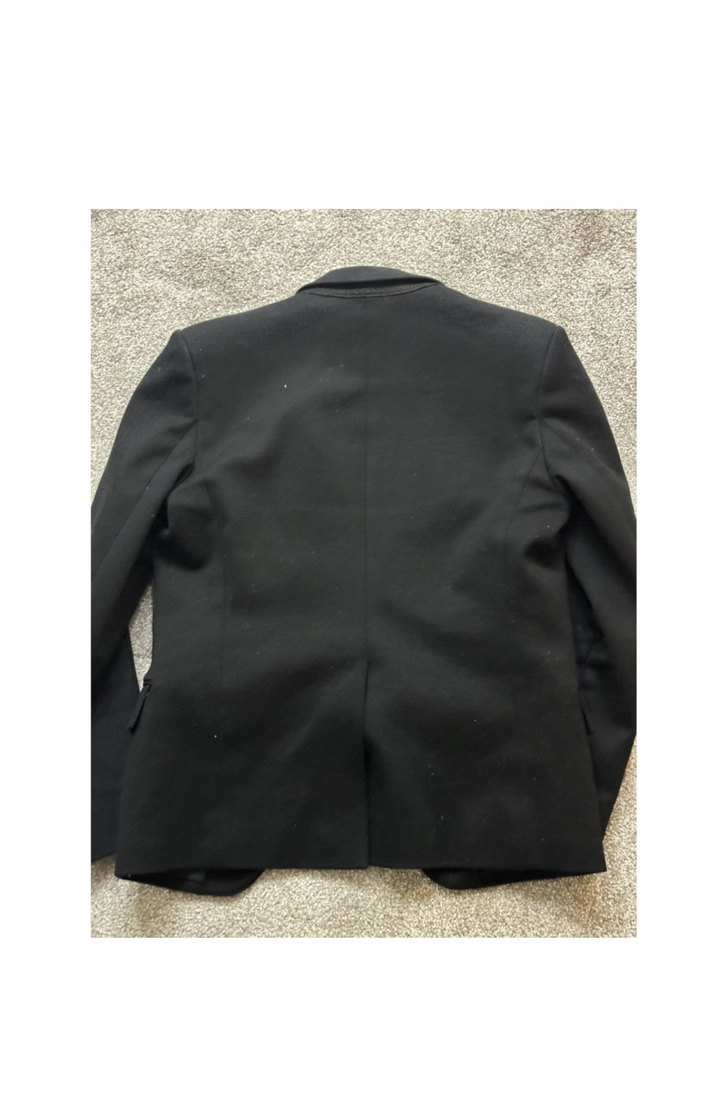 Balmain Balmain Black Double Breasted Blazer Size 48R - 2 Thumbnail