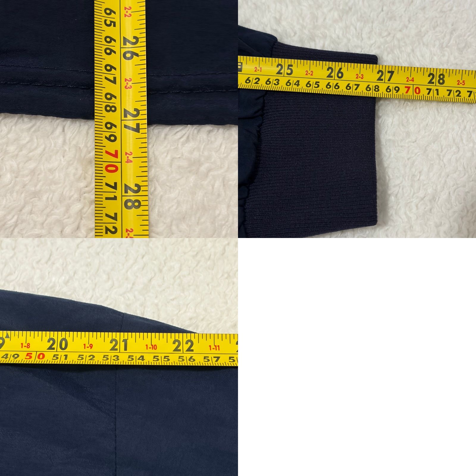 Vintage VINTAGE Perfetto Sportswear Jacket Mens L Navy Full Zip Hooded Windbreaker USA Size US L / EU 52-54 / 3 - 8 Thumbnail