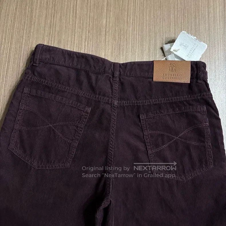 Brunello Cucinelli Brunello Cucinelli Corduroy Casual Pants Size US 30 / EU 46 - 7 Thumbnail