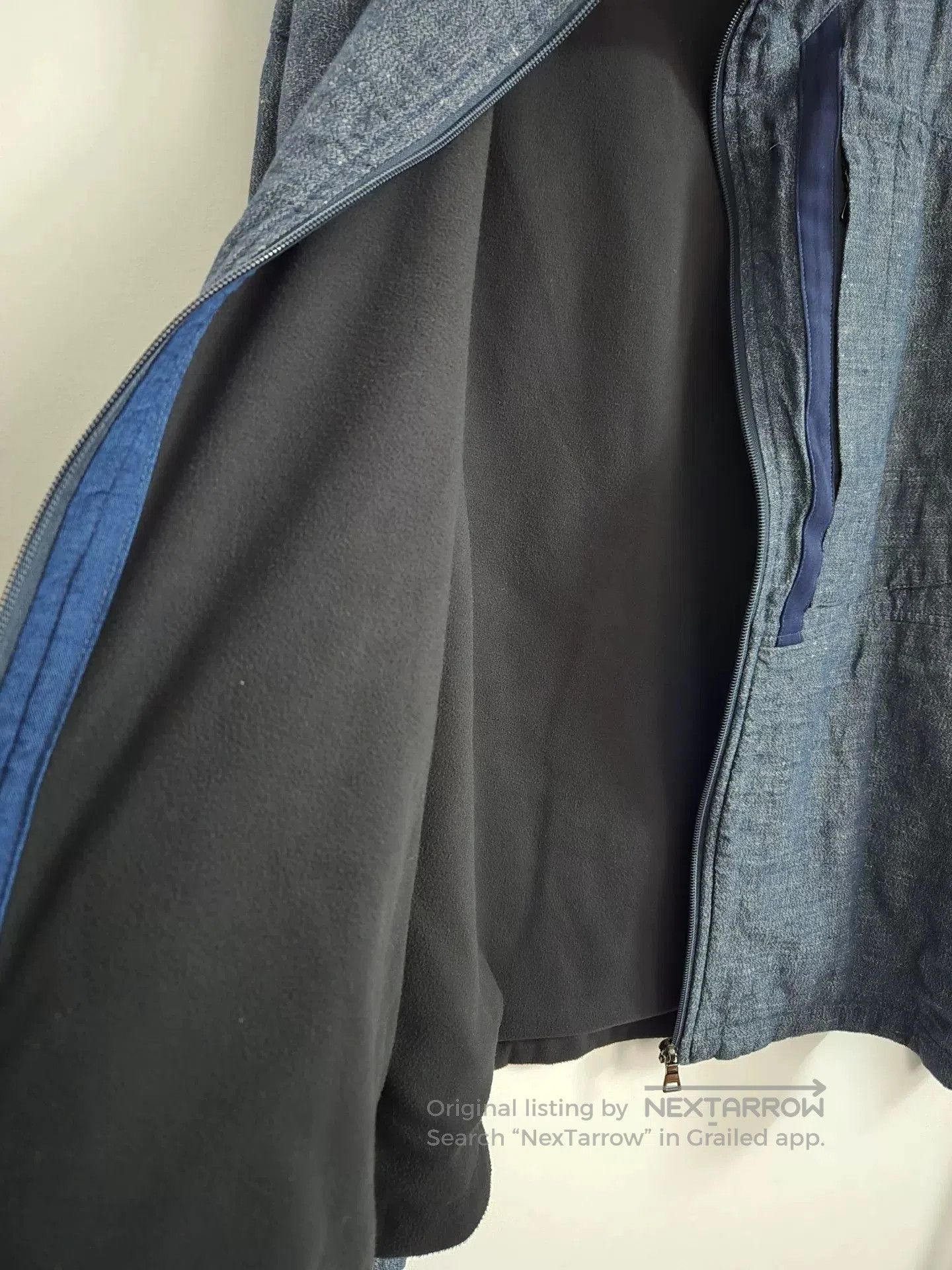 Porter Classic Porter Classic Bresson Indigo Linen Jacket. Size US L / EU 52-54 / 3 - 4 Thumbnail