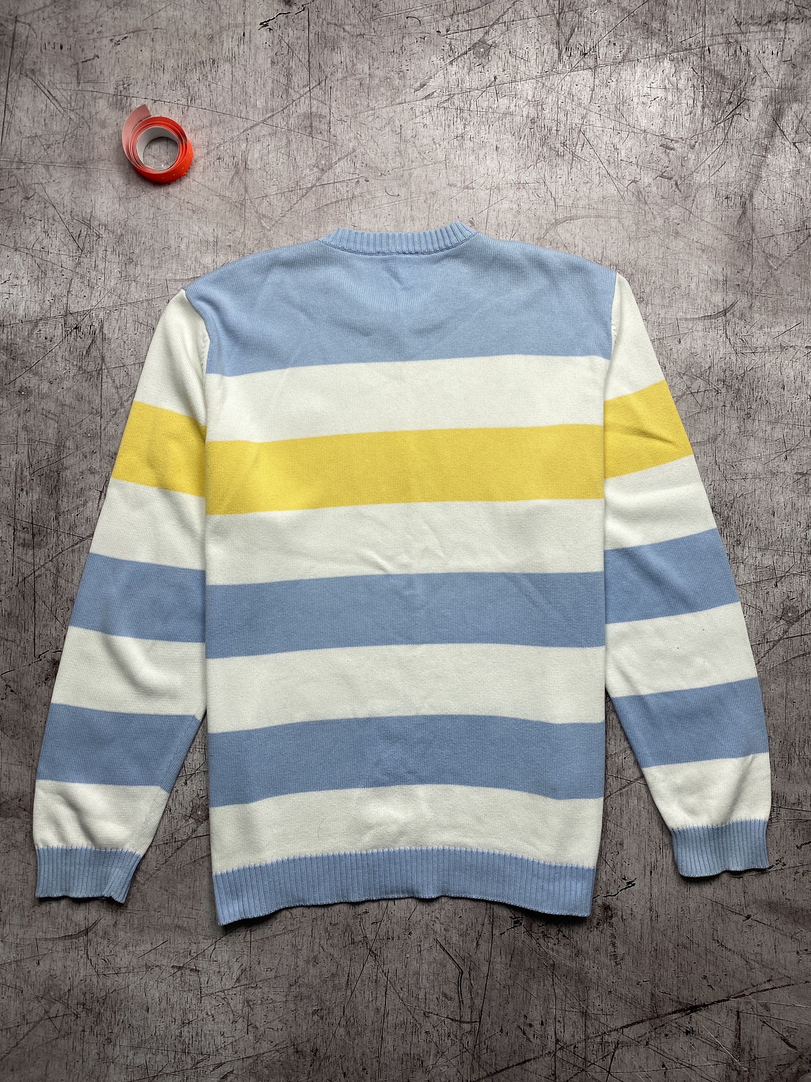 Lacoste × Vintage Lacoste Vintage Mens Cotton Knit Crew Neck Sweater Size US L / EU 52-54 / 3 - 6 Thumbnail