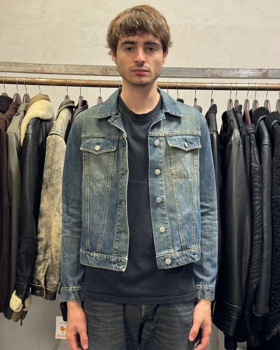 Helmut Lang AW1998 Helmut Lang Faded Denim Jacket Size US S / EU 44-46 / 1 - 2 Thumbnail