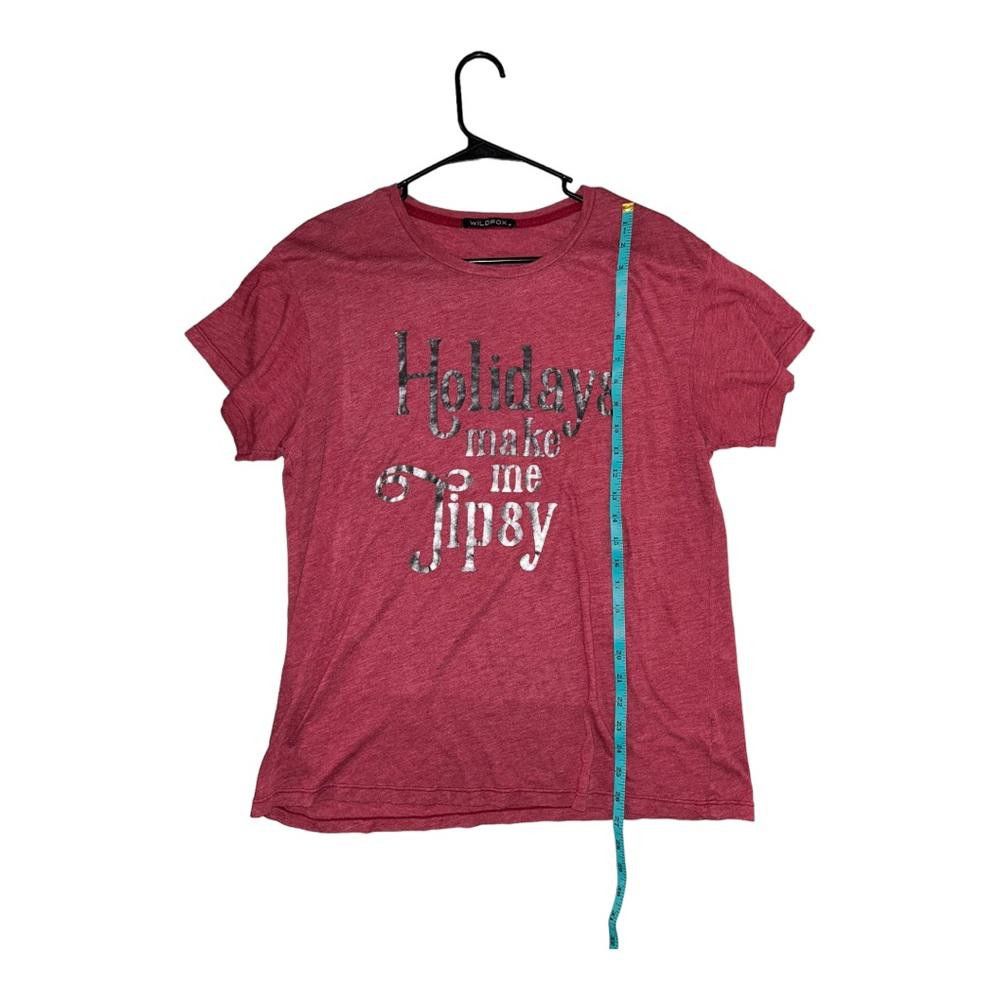Wildfox Wildfox l Holidays Make Me Tipsy Tee Size Medium Size M / US 6-8 / IT 42-44 - 4 Thumbnail