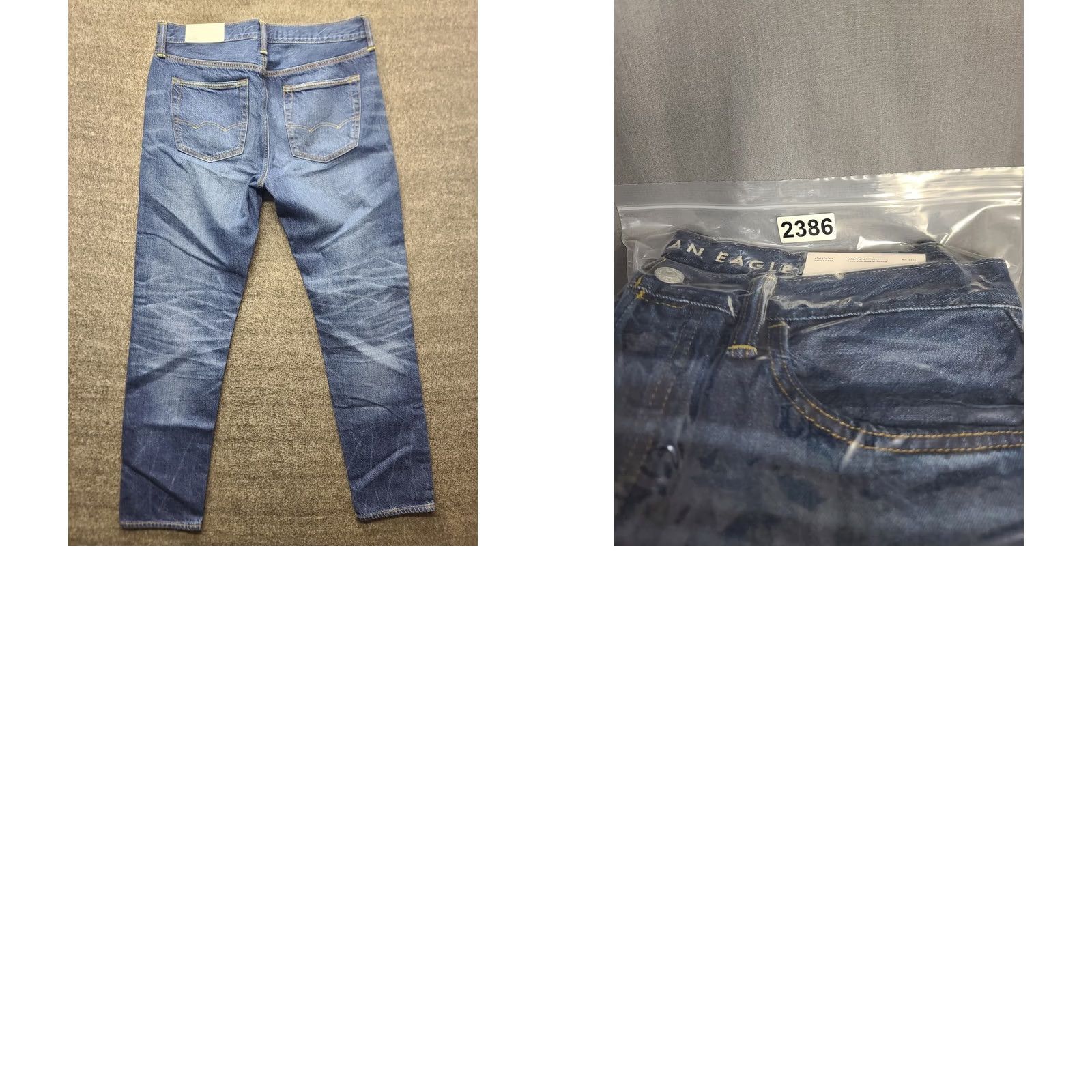 American Eagle Outfitters American Eagle Outfitters Jeans Mens 30x32 Athletic Fit Straight Leg Button Fly Blue Denim Cotton Polyester Casual Size US 30 / EU 46 - 10 Thumbnail