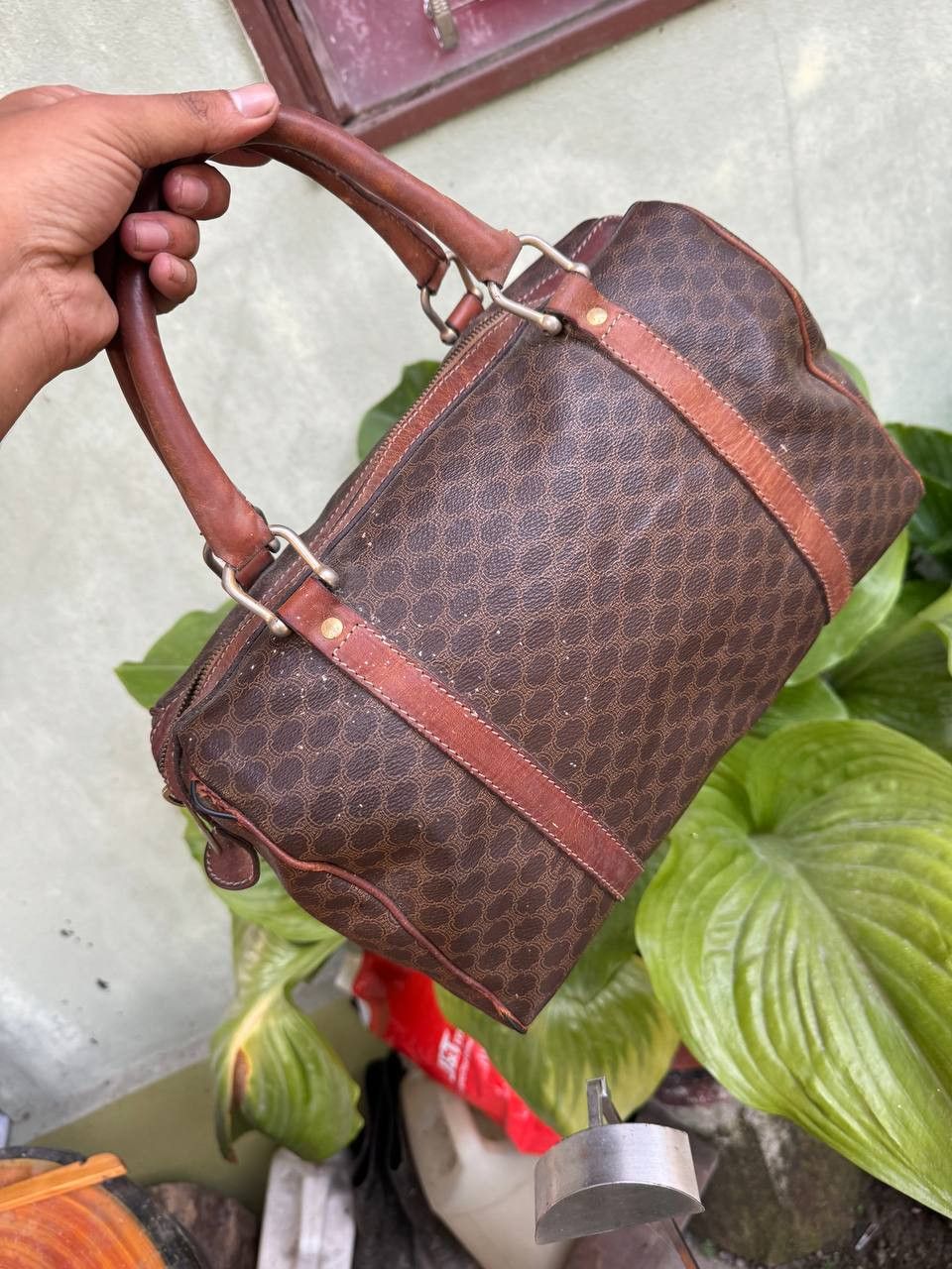 Celine × Vintage Vintage Celine Spedy Duffle Bag Size ONE SIZE - 3 Thumbnail