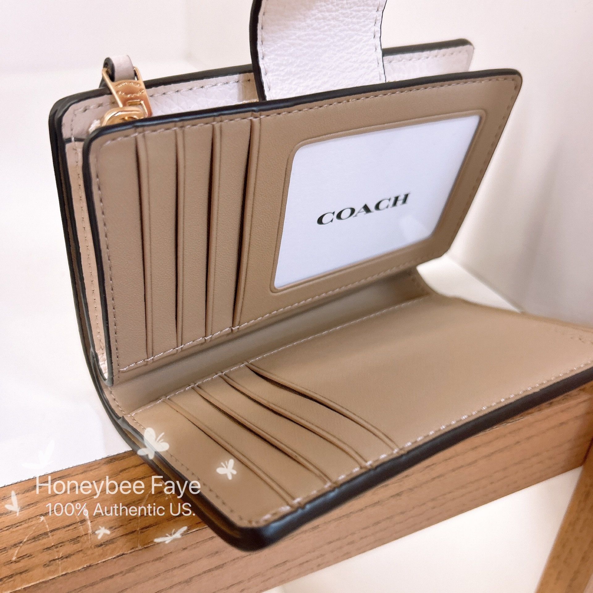 Coach Medium Corner Zip Wallet With Sketch Print CAO94 Size ONE SIZE - 3 Thumbnail