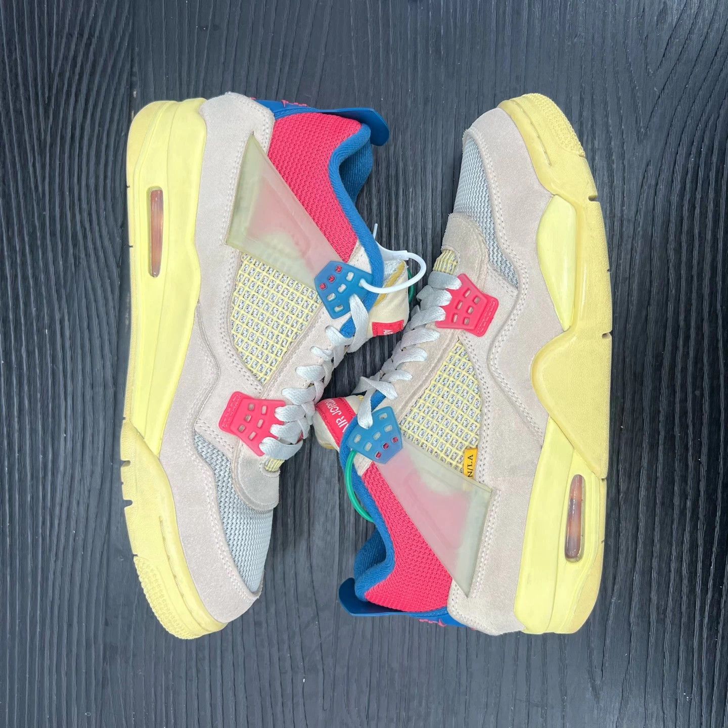 Nike Air Jordan 4 Union Pink Size 42 New Size US 9 / EU 42 - 3 Thumbnail