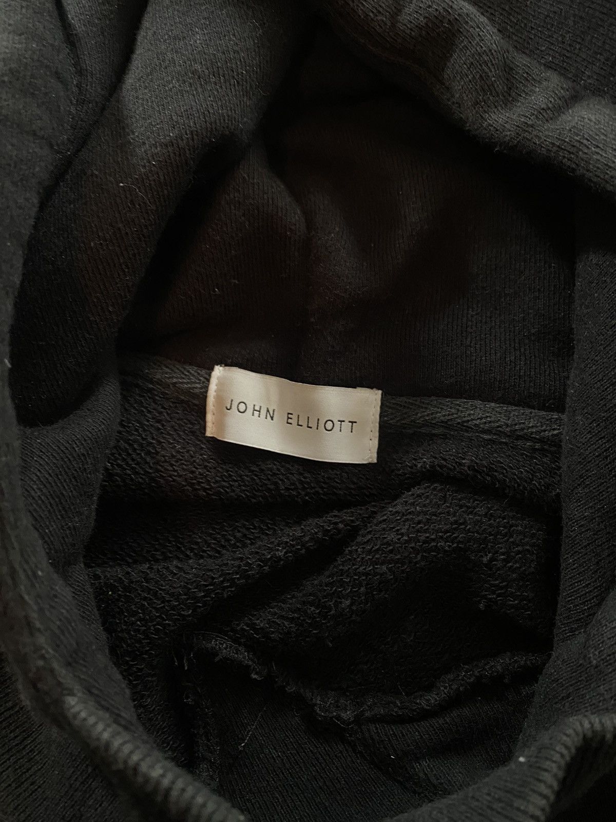 John Elliott John Elliott Kake Mock Hoodie Pullover Black 1 / S Size US S / EU 44-46 / 1 - 4 Thumbnail