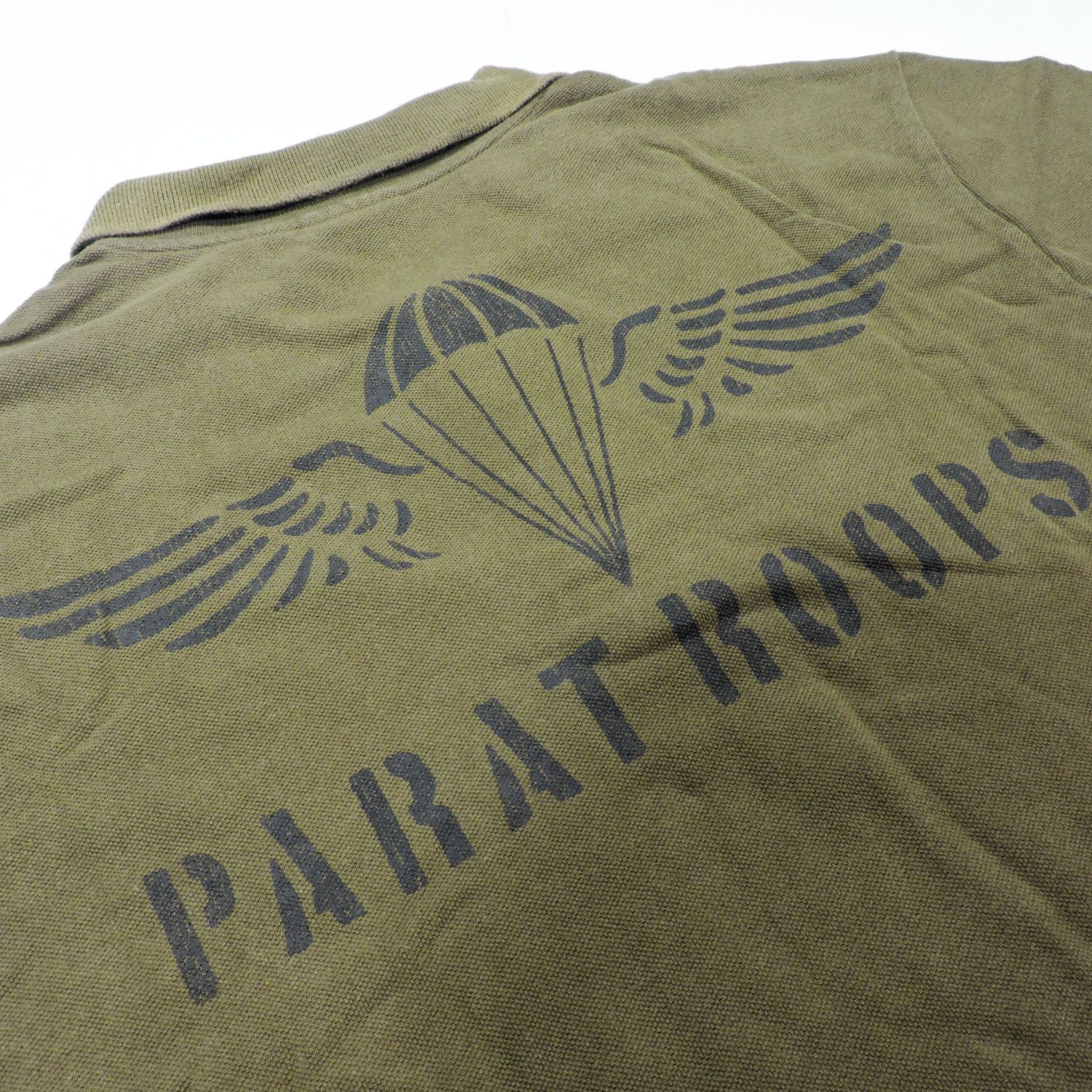 Avirex AVIREX U.S. PARATROOPS MILITARY POLO SHIRT Size US L / EU 52-54 / 3 - 11 Thumbnail