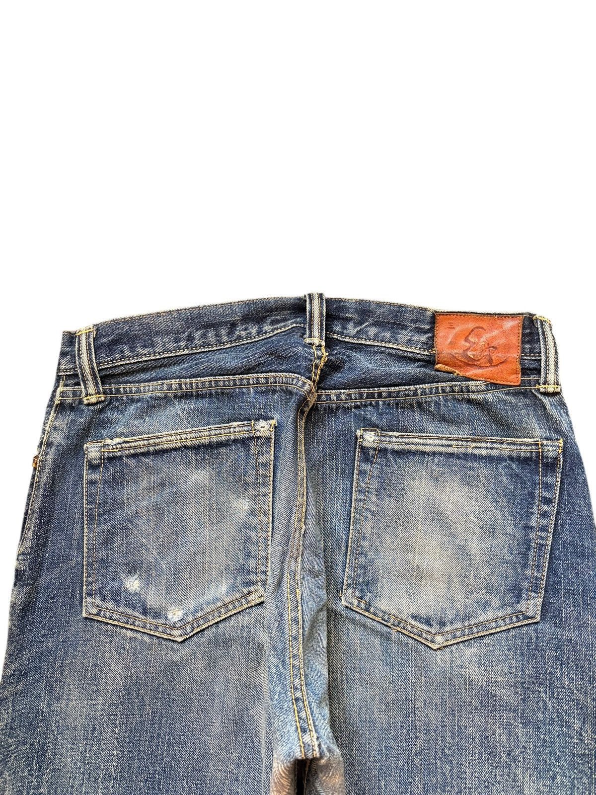 Eternal Vintage Japanese Eternal Selvedge Distress Loose Jeans Size US 31 - 4 Thumbnail