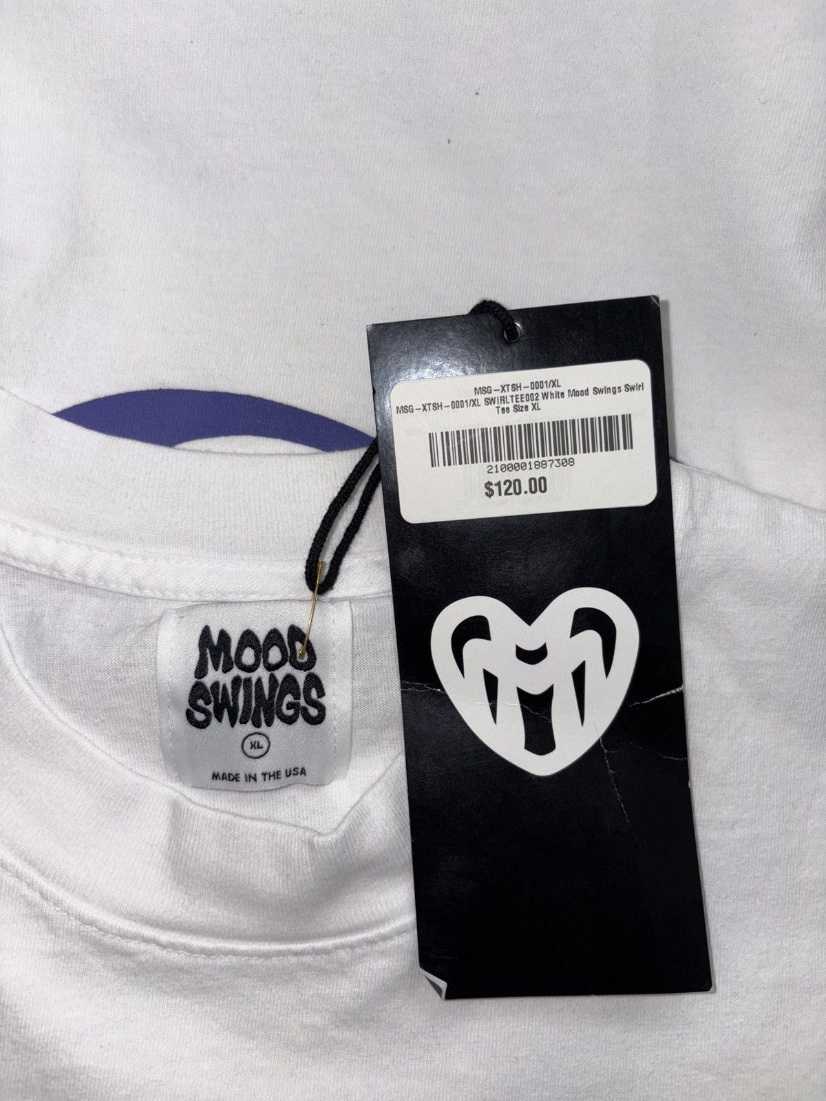 Other Mood Swings Swirl Tee Size US XL / EU 56 / 4 - 4 Thumbnail