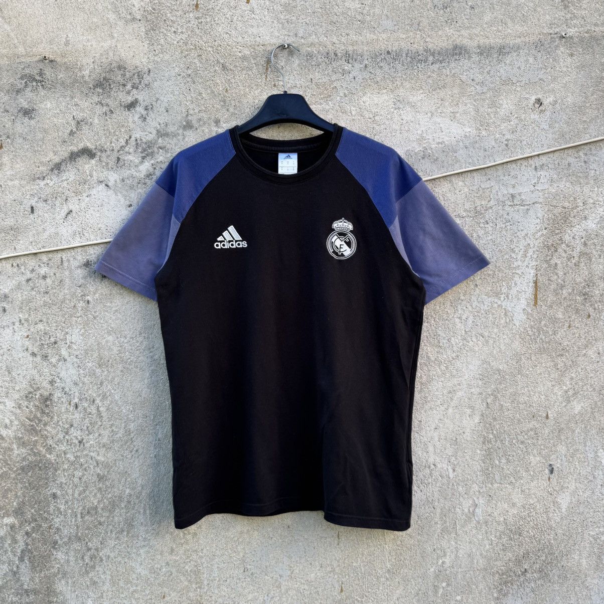 Adidas Real Madrid Training Fan Jersey Black Tee Soccer Football Size US M / EU 48-50 / 2 - 1 Thumbnail