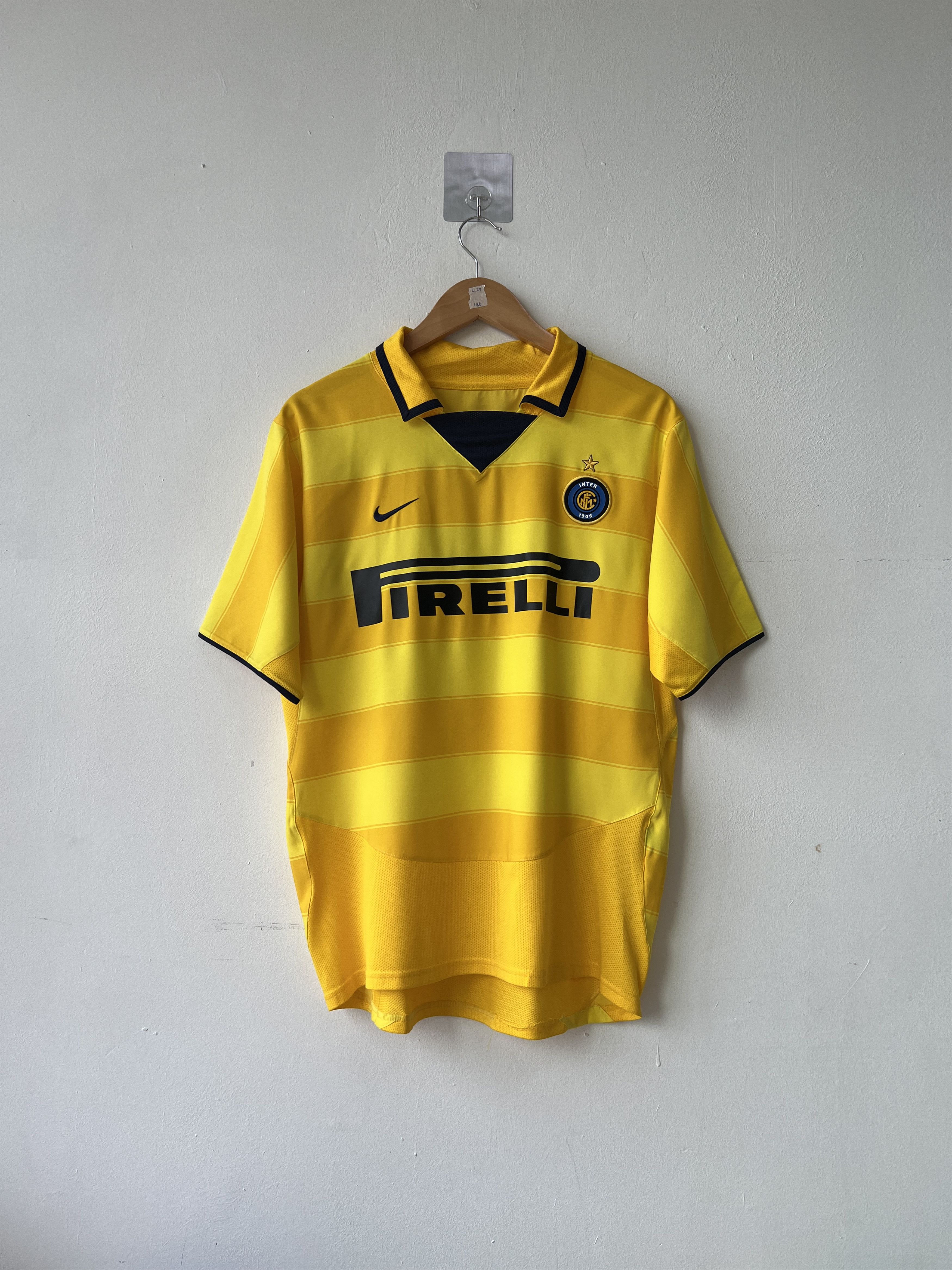Nike (M) Inter Milan 2003-04 Away Kit Adriano #10 Size US M / EU 48-50 / 2 - 2 Thumbnail