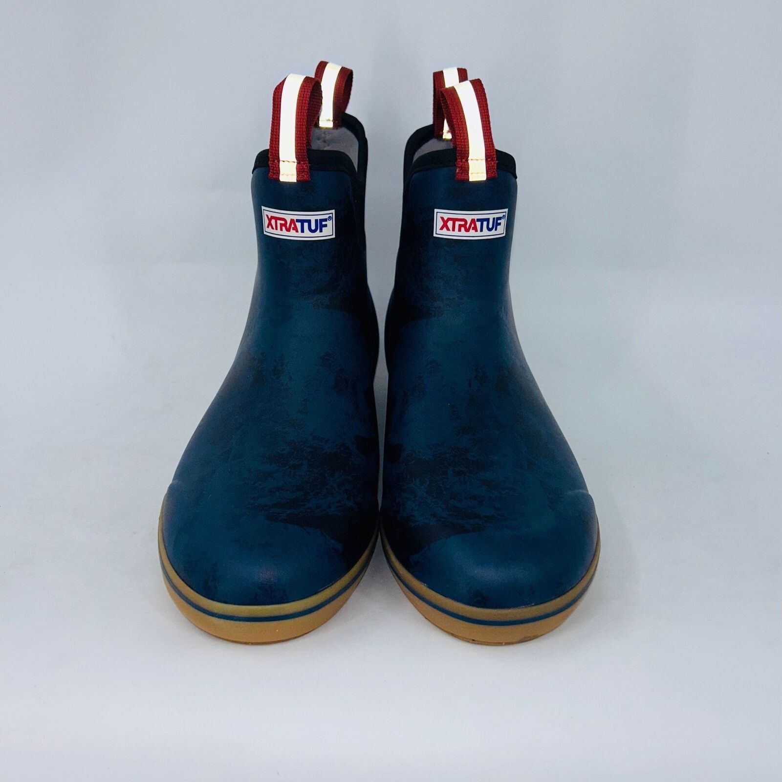Simple Shoes XTRATUF MENS NAVY/ROGUE WATERPROOF ANKLE DECK BOOTS SIZE 12D Size US 12 / EU 45 - 2 Thumbnail