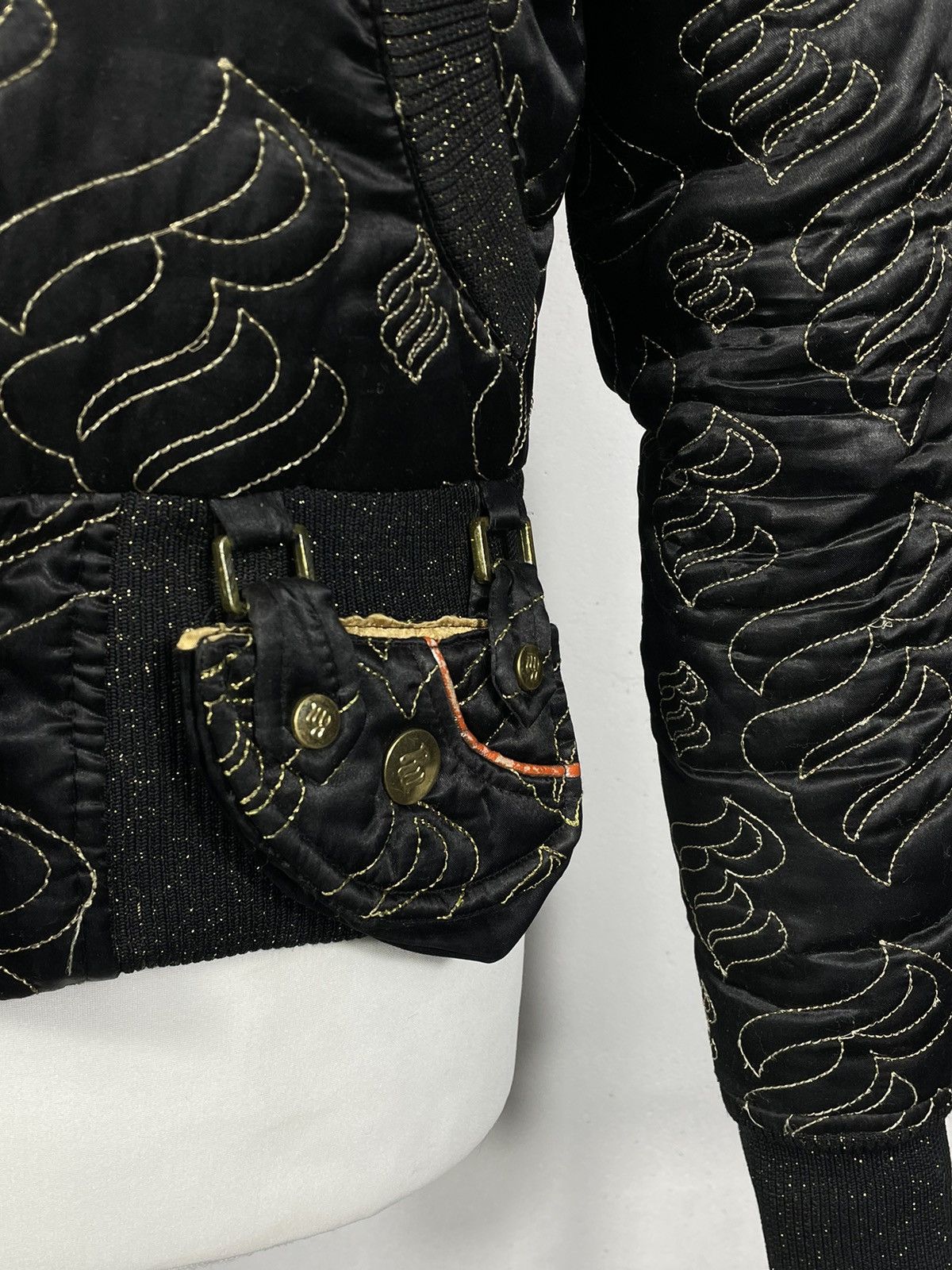 Rocawear × Vintage Rocawear Retro 00s Baggy Loose Bomber AOP All Over Print Size M / US 6-8 / IT 42-44 - 6 Thumbnail