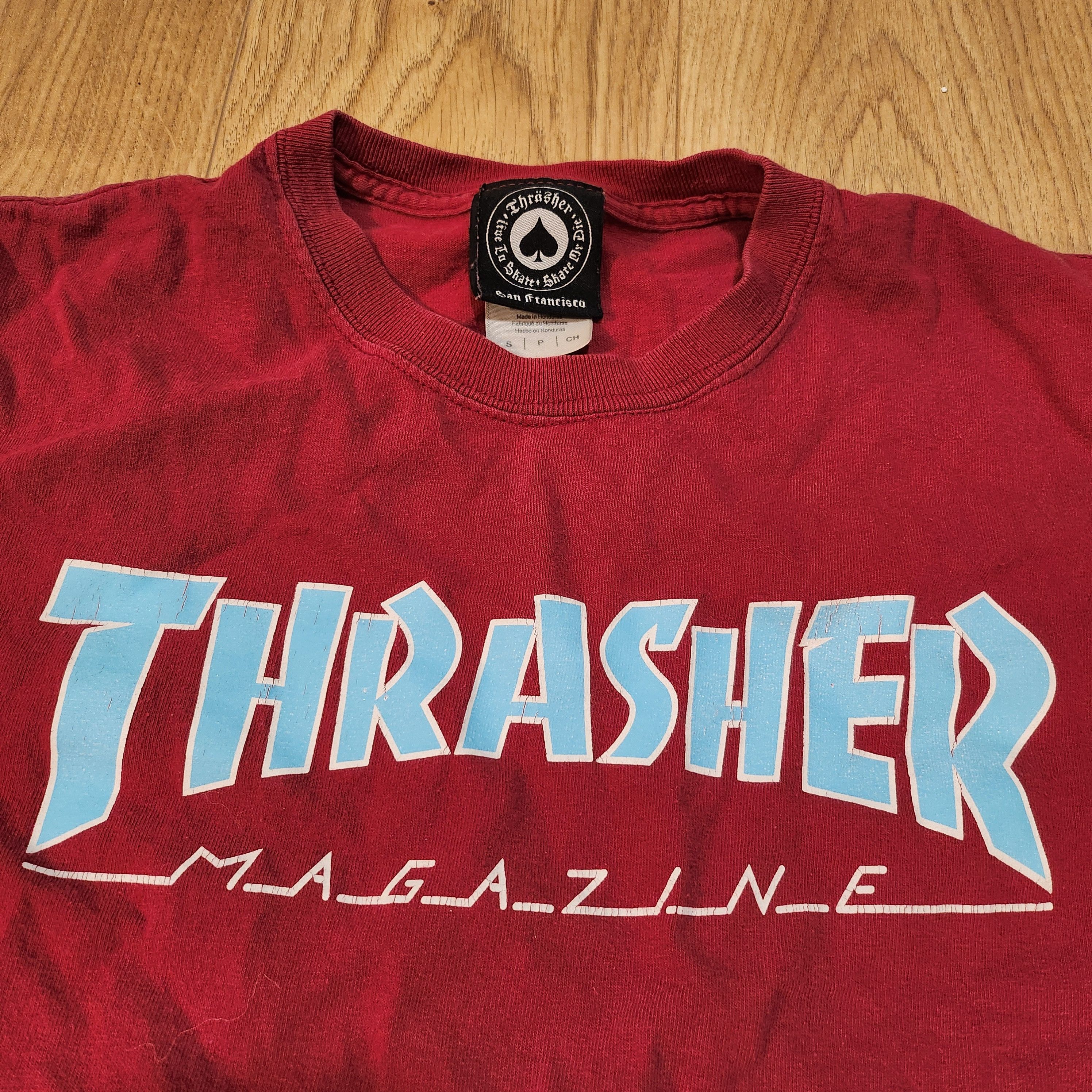 Thrasher Pink classic logo Trasher shirt Size US M / EU 48-50 / 2 - 2 Thumbnail
