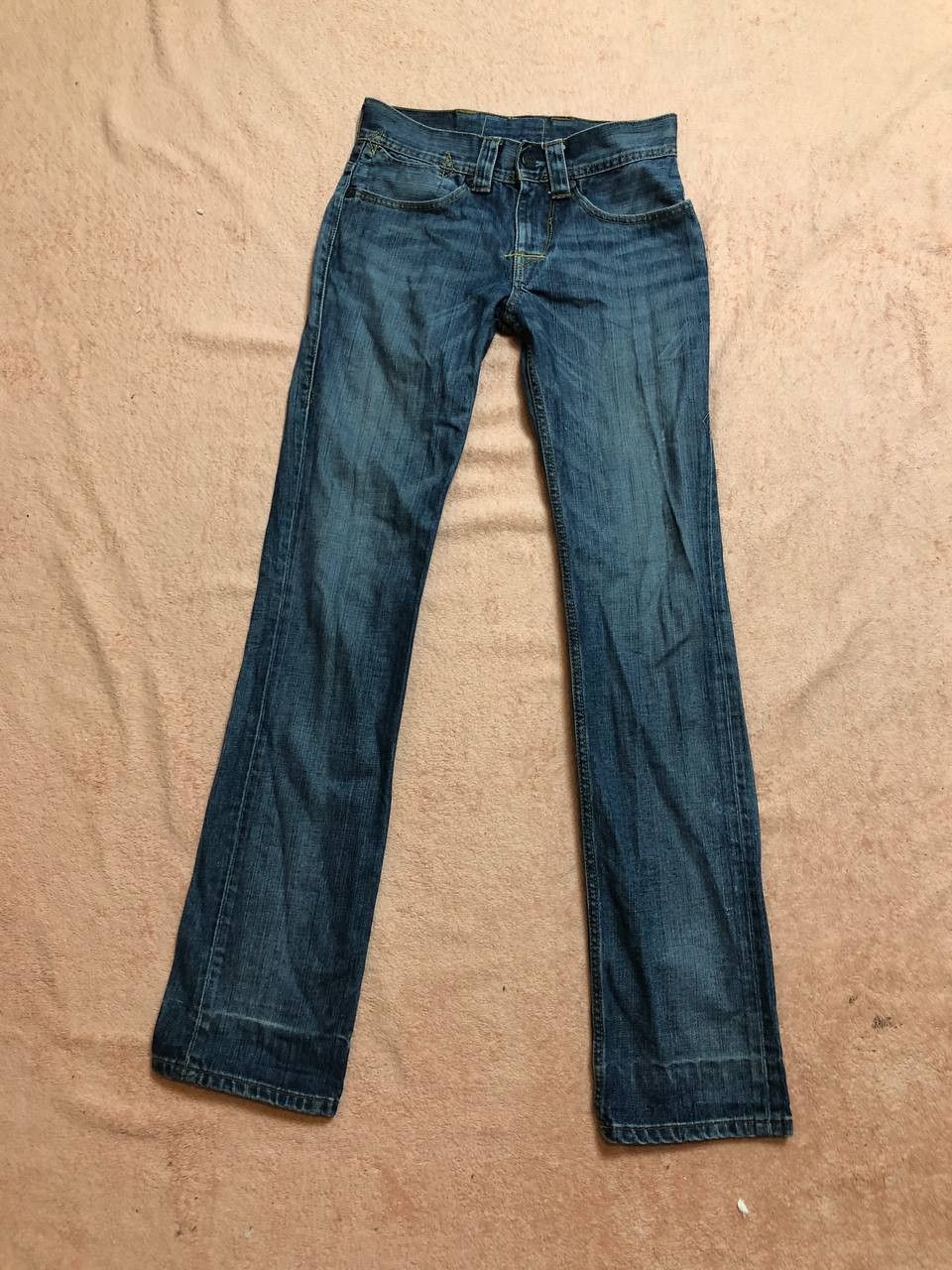Levi's VINTAGE LEVIS FADED DENIM JEANS STREETWEAR Size 29" - 7 Thumbnail