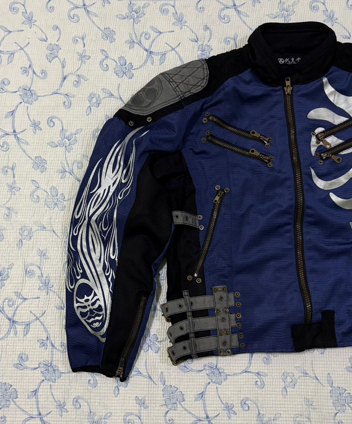 Japanese Brand Japanese Motorcycle Rider Jacket Size US M / EU 48-50 / 2 - 2 Thumbnail