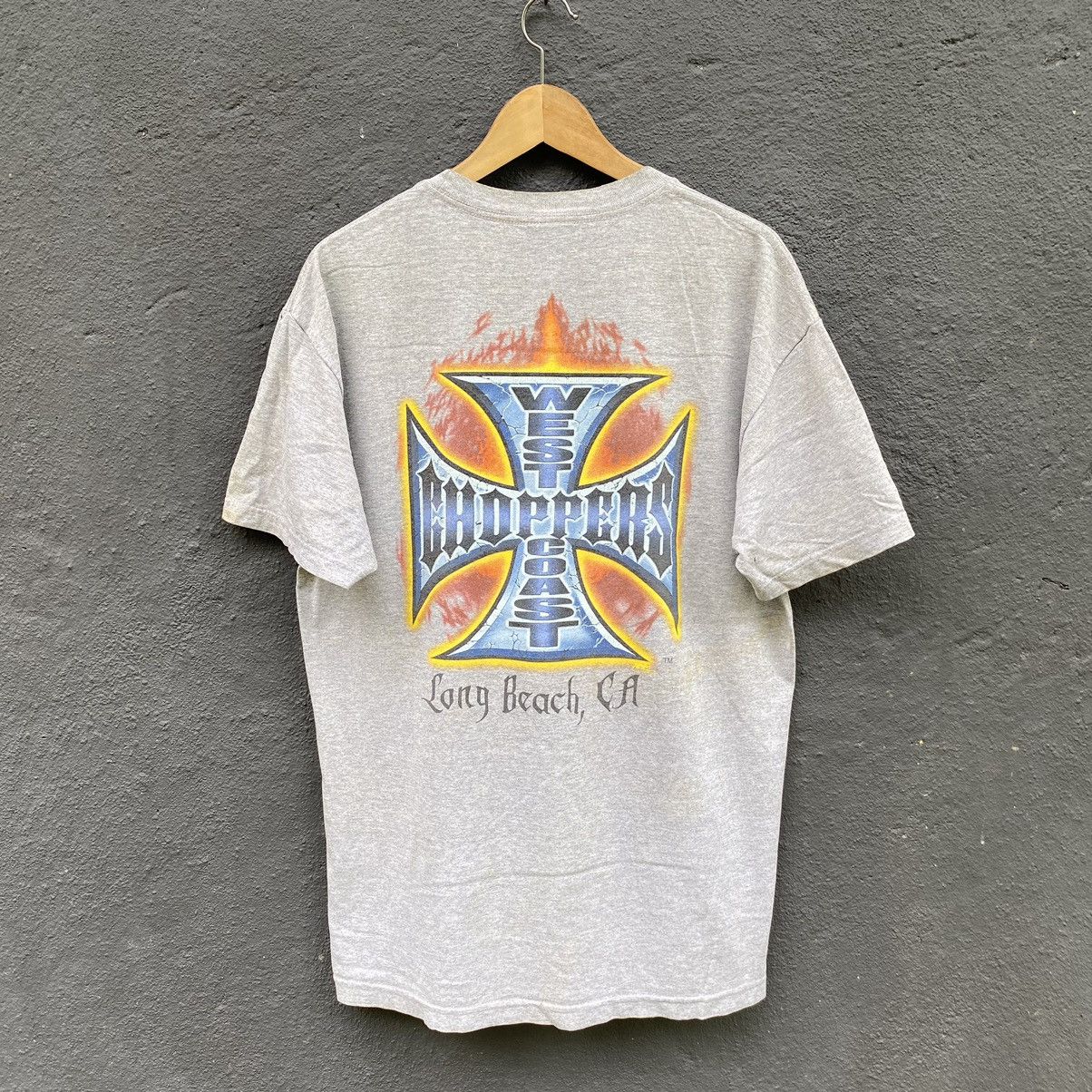 West Coast Choppers Thrashed Vintage Y2K Jesse Who West Coast Chopper ERD GRUNGE Size US L / EU 52-54 / 3 - 1 Thumbnail