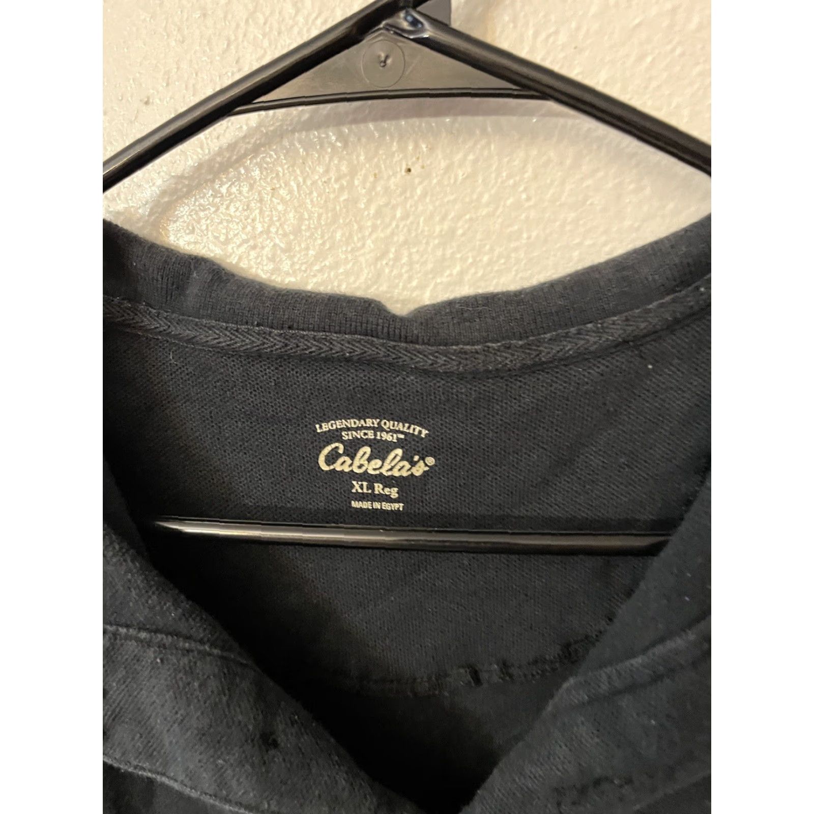 Vintage VINTAGE Cabela's Mens Polo Shirt Black XL Short Sleeve Casual Golf Sports>>> Size US XL / EU 56 / 4 - 2 Thumbnail