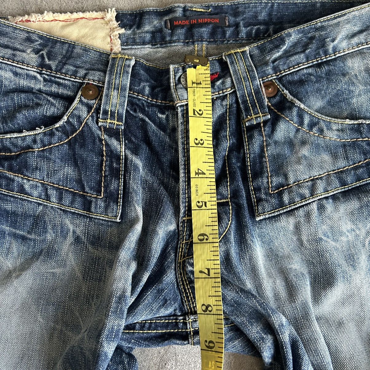 Tornado Mart Blue Way Flared Asidwash Jeans Size US 32 / EU 48 - 14 Thumbnail