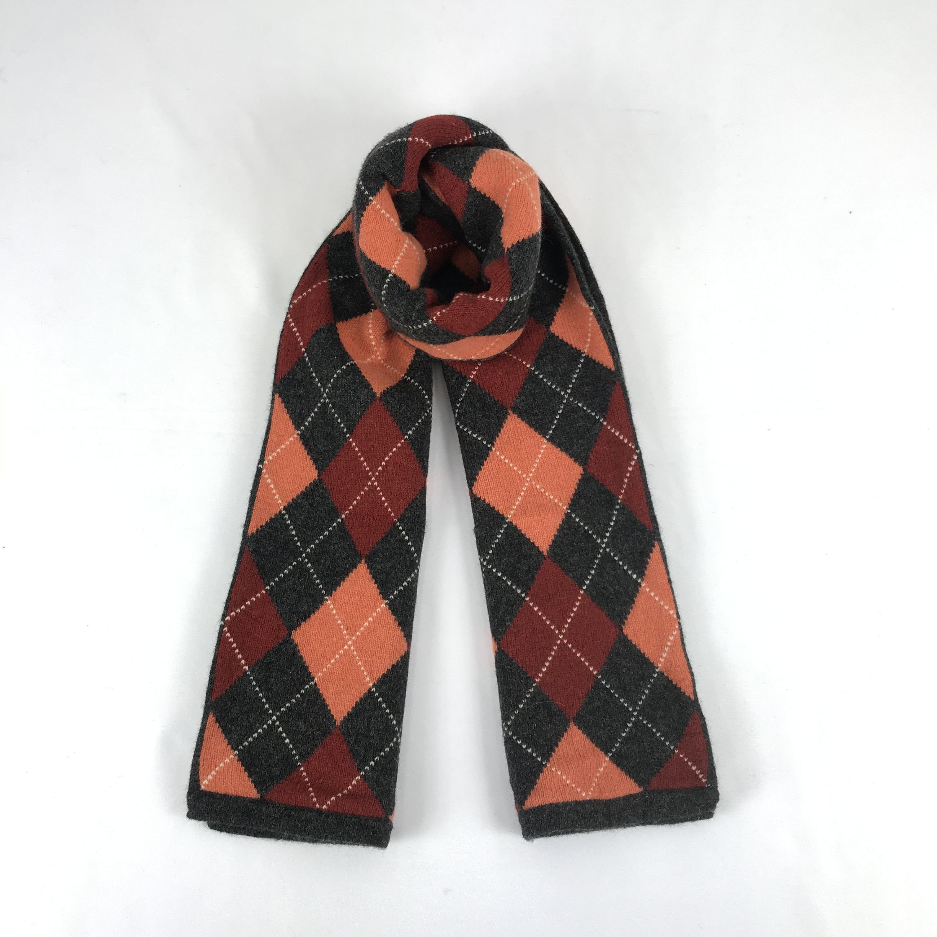 Brooks Brothers Vintage Brooks Brothers Scarf Agyle Muffler Wool Scarves Size ONE SIZE - 1 Thumbnail