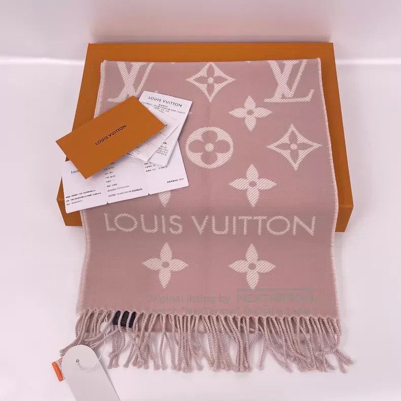 Louis Vuitton Louis Vuitton Wool scarf Size ONE SIZE - 1 Thumbnail