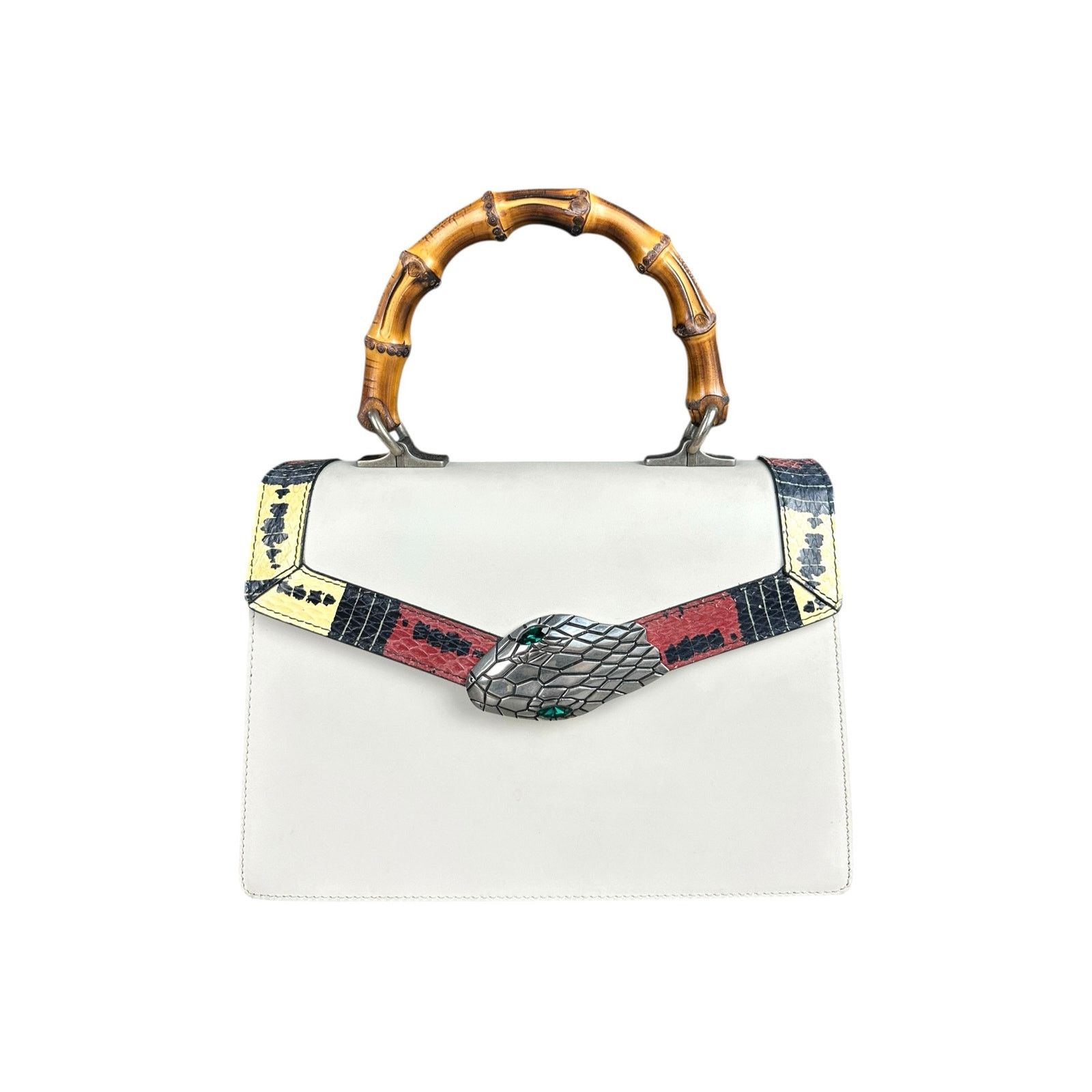 Gucci Gucci Snake Bamboo Top Handle Bag Size ONE SIZE - 1 Thumbnail