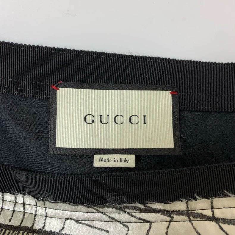 Gucci Gucci Embroidered pattern skirt Size 25" / US 0 / IT 36 - 3 Thumbnail