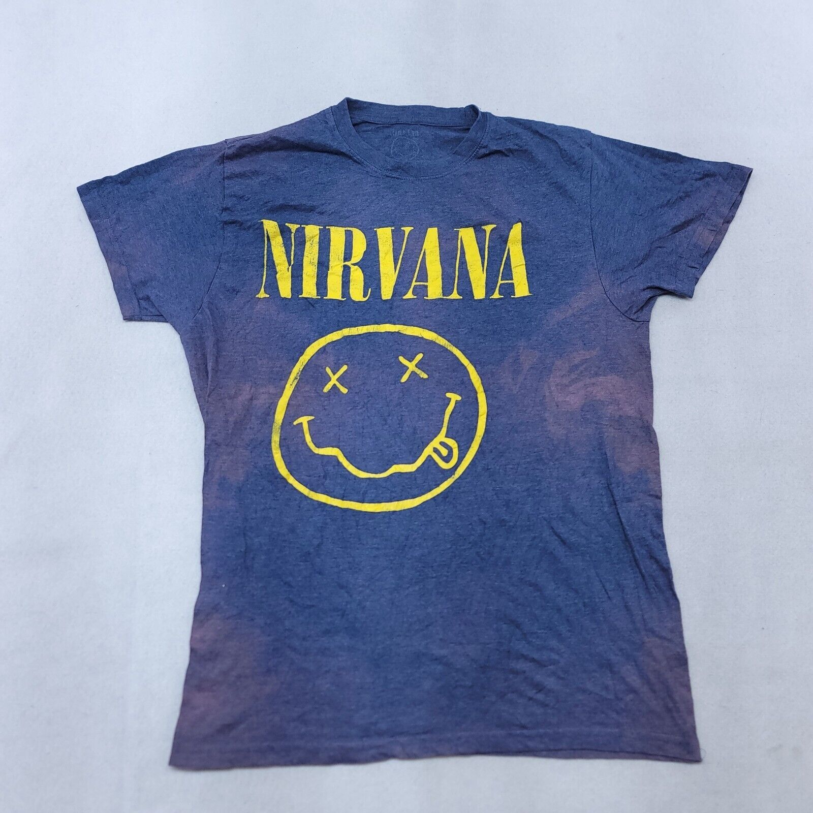 Nirvana Nirvana Casual Pullover Graphic T Shirt Mens Size Large Blue Size US L / EU 52-54 / 3 - 2 Thumbnail