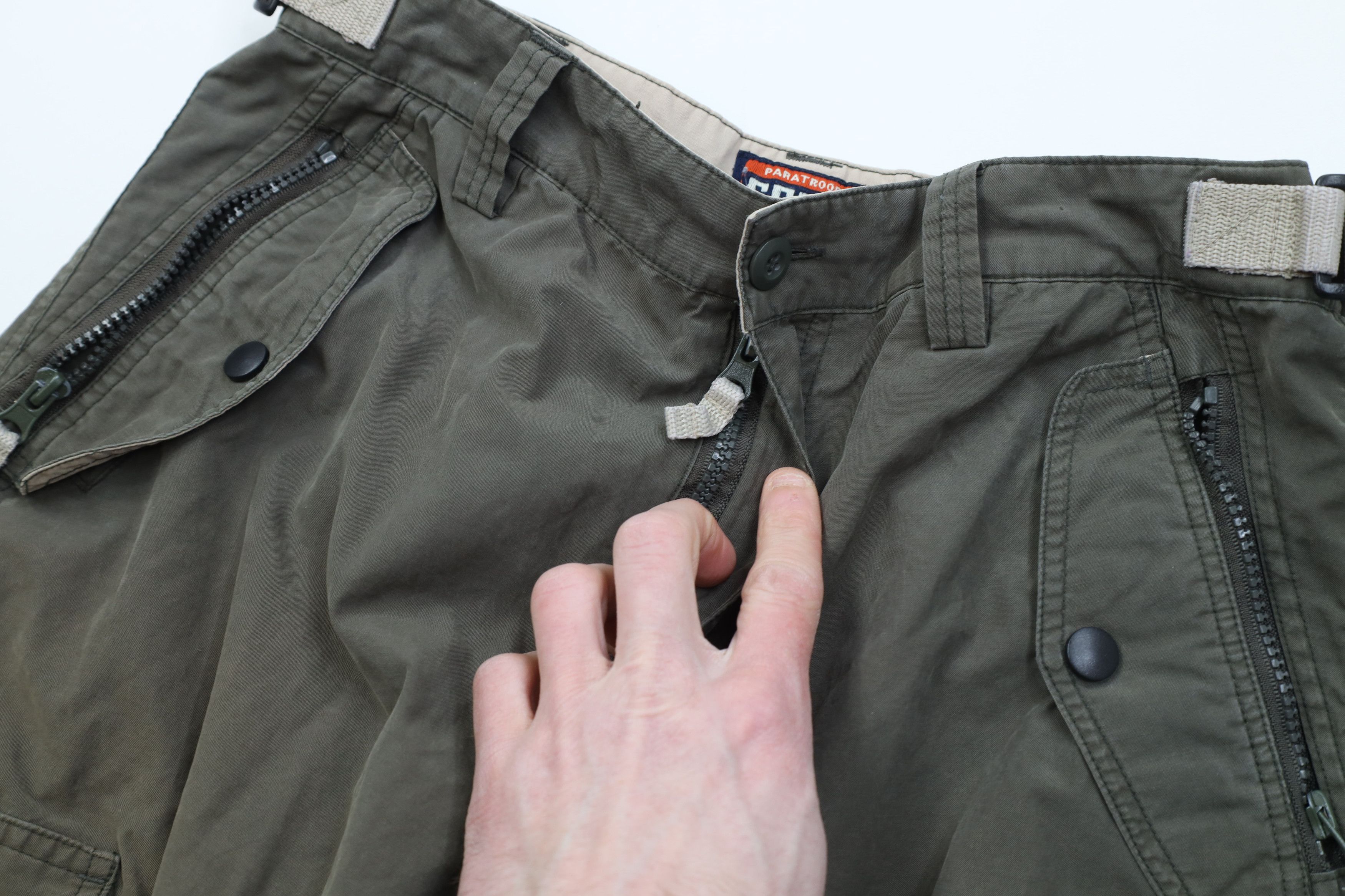 Vintage Vintage 90s Y2K Streetwear Convertible Paratrooper Pants Size US 30 / EU 46 - 8 Thumbnail