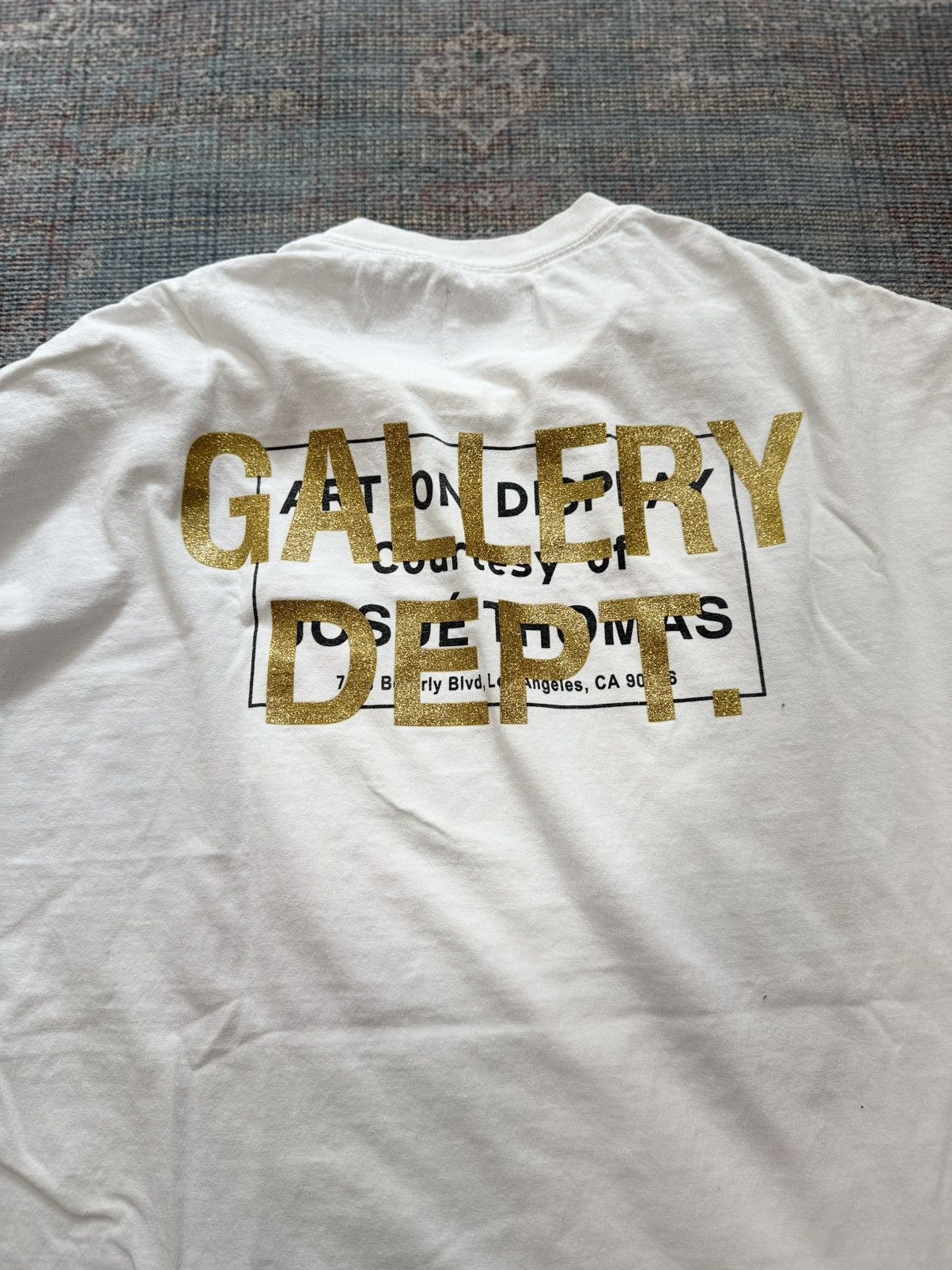 Gallery Dept. Gallery Dept paint Tee Josue exclusive Size US L / EU 52-54 / 3 - 1 Thumbnail