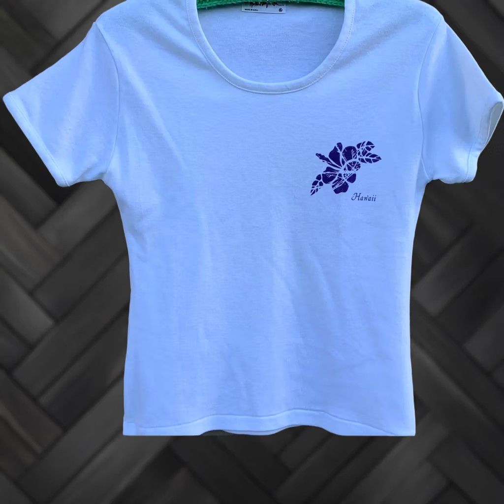 Hanes VINTAGE Hanes Hawaii t shirt womens ladies XL made in USA 80s tee Size XL / US 12-14 / IT 48-50 - 1 Thumbnail