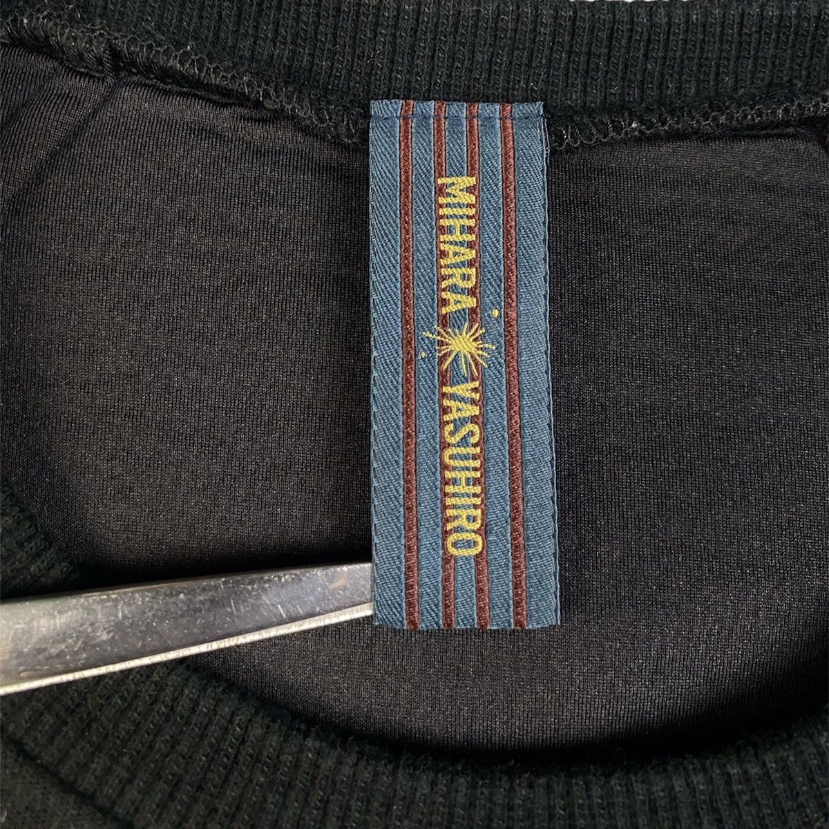 Maison MIHARA YASUHIRO Miharayasuhiro Graphic Patch Sweater Size US S / EU 44-46 / 1 - 5 Thumbnail