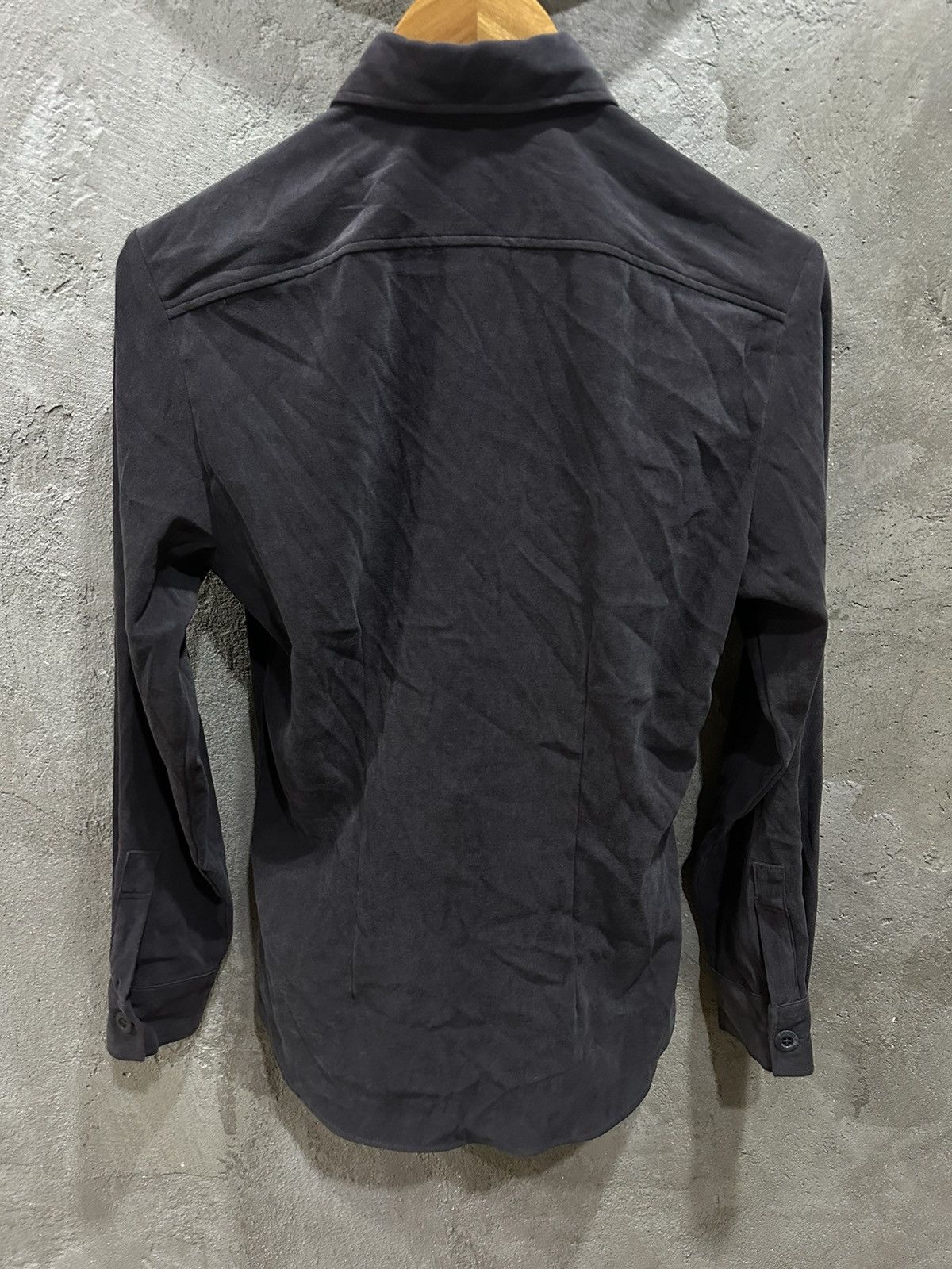14th Addiction 2000s Tornado Mart - Gothic Black Metallic Shirt Size US M / EU 48-50 / 2 - 4 Thumbnail