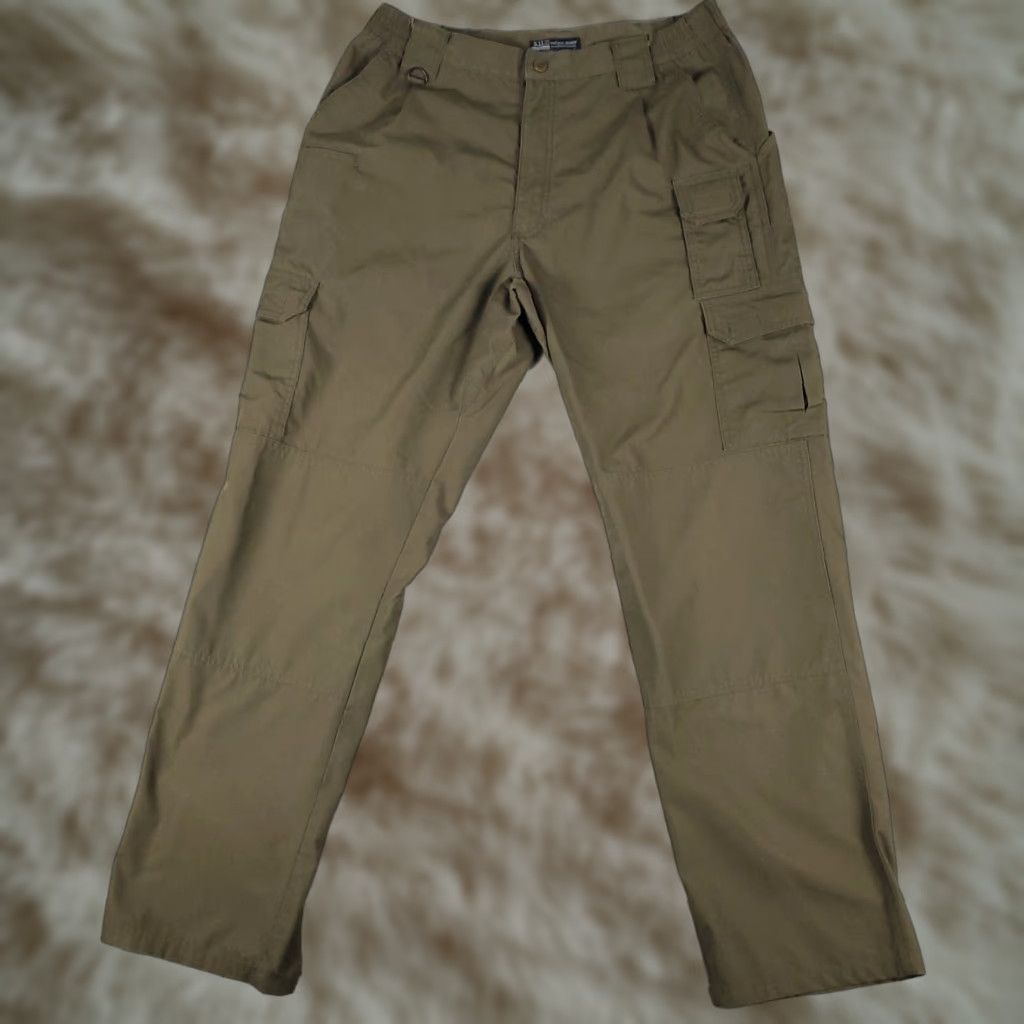 Vintage 5.11 Tactical Cargo Pants Mens Size 36x34 Brown Outdoor Workwear Size US 36 / EU 52 - 1 Thumbnail